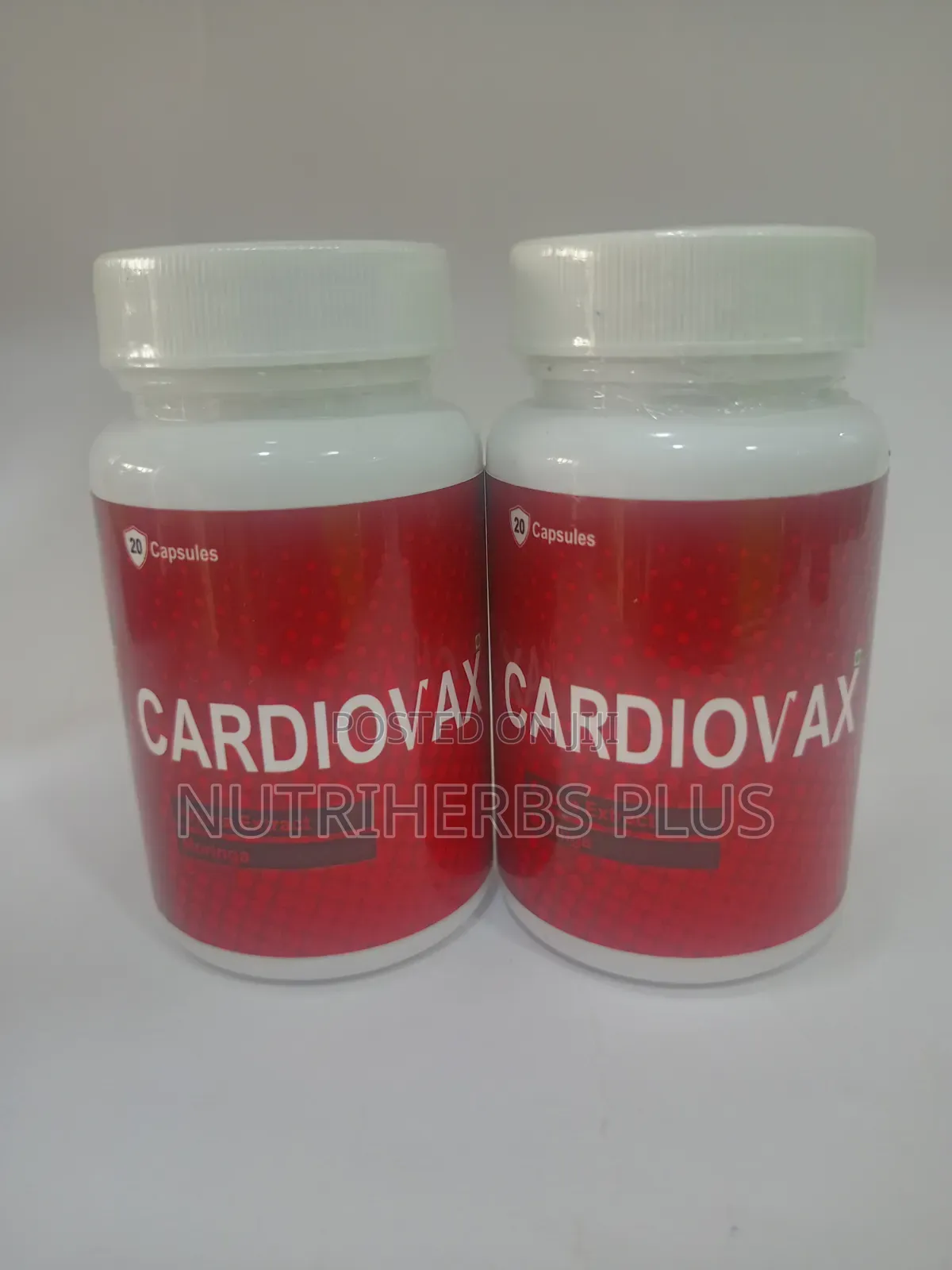 Cardiovax Capsules: Blood Pressure Regulation - 2packs