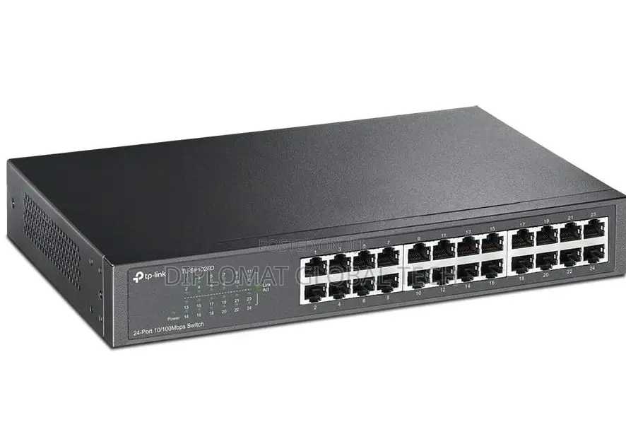 Tp-Link 24port 10/100mbps Ethernet Switch Desktop/Rackmount Tl-Sf1024d