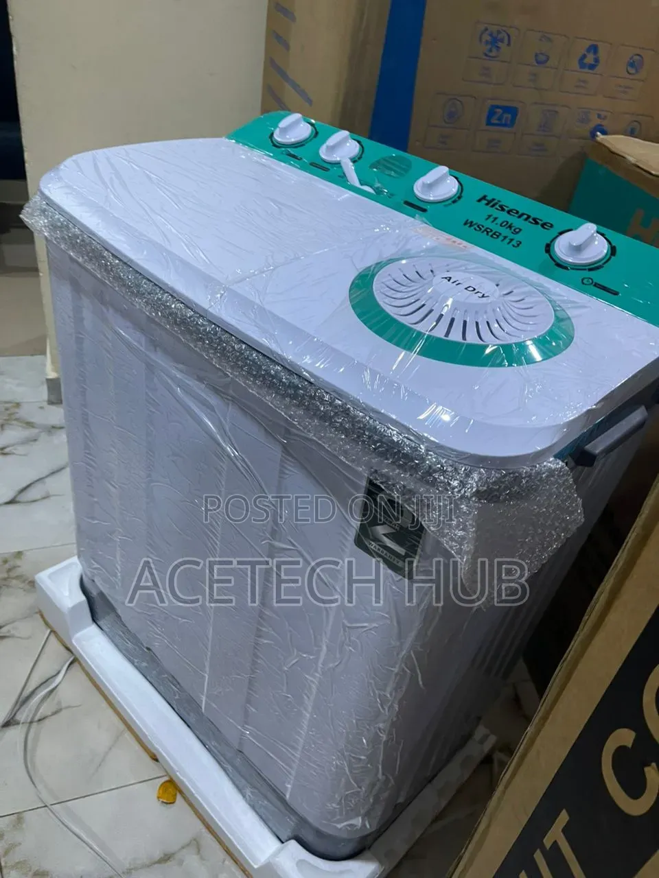 Hisense Laundry Appliance With Powerful Spin Dryer
