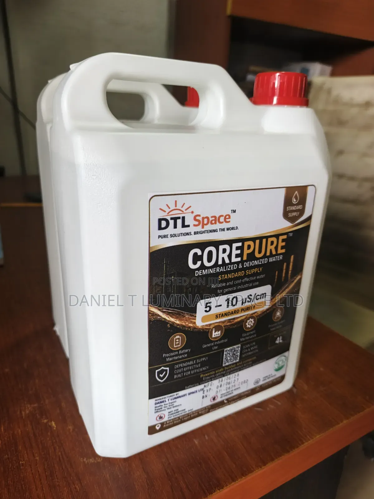 Distilled Water for Inverter Batteries – Pure Dm/Di Water