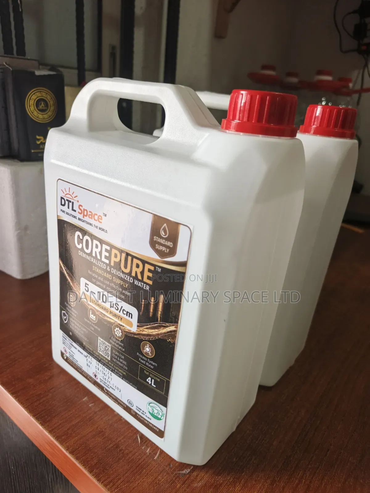 Battery Distilled Water – Long-Lasting (Dm/Di Ultra Pure)