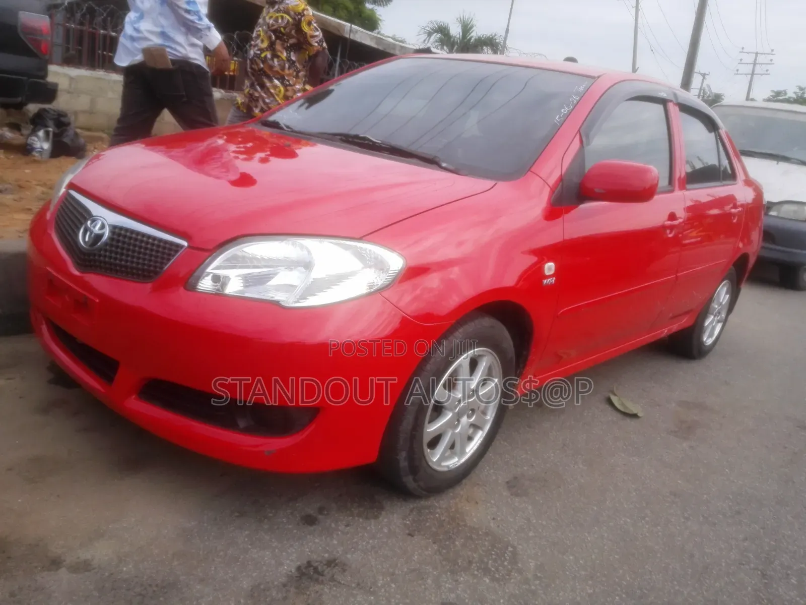 Toyota Vios 2006 Red