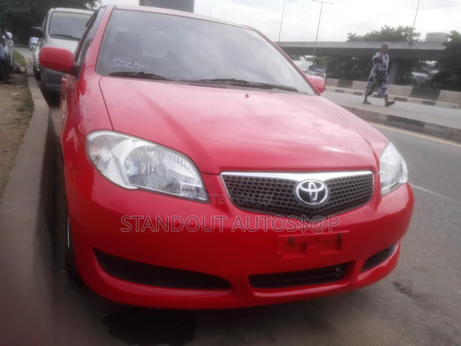 Toyota Vios 2006 Red