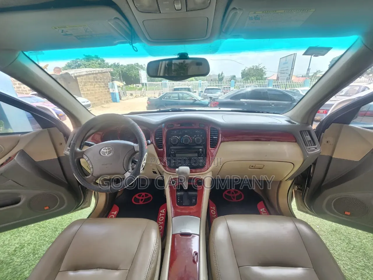 Toyota Highlander 2004 Gold