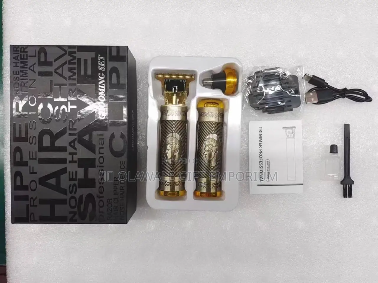 Sonar - Rechargeable Hair Clipper - 3 in 1