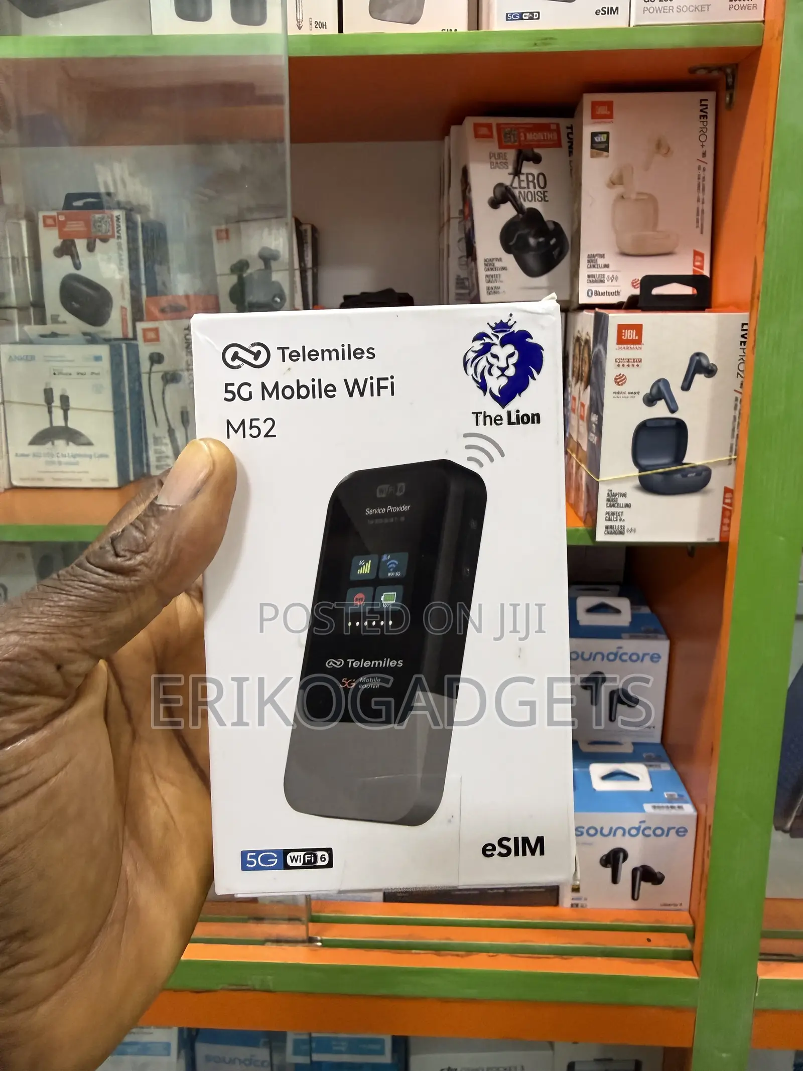 Wifi 5g Green Lion