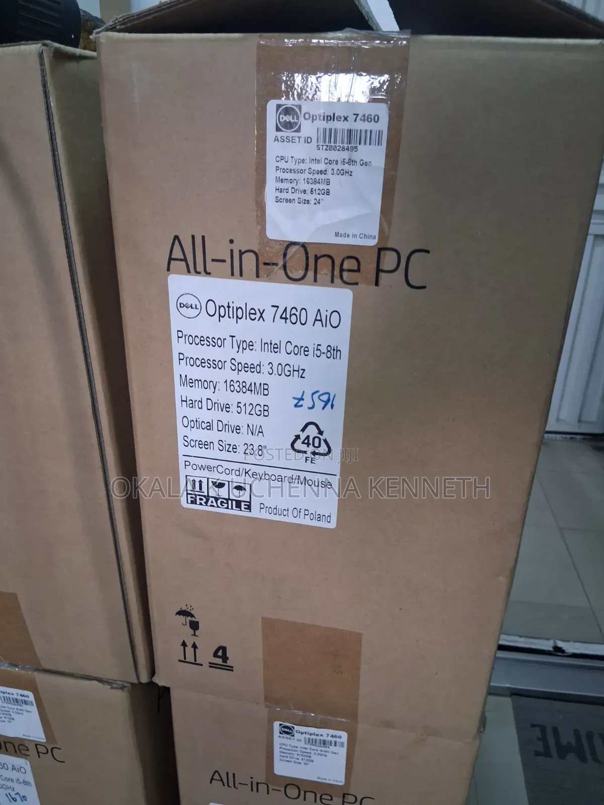 Desktop Computer Dell OptiPlex 7460 16GB Intel Core i5 HDD+SSD 512GB