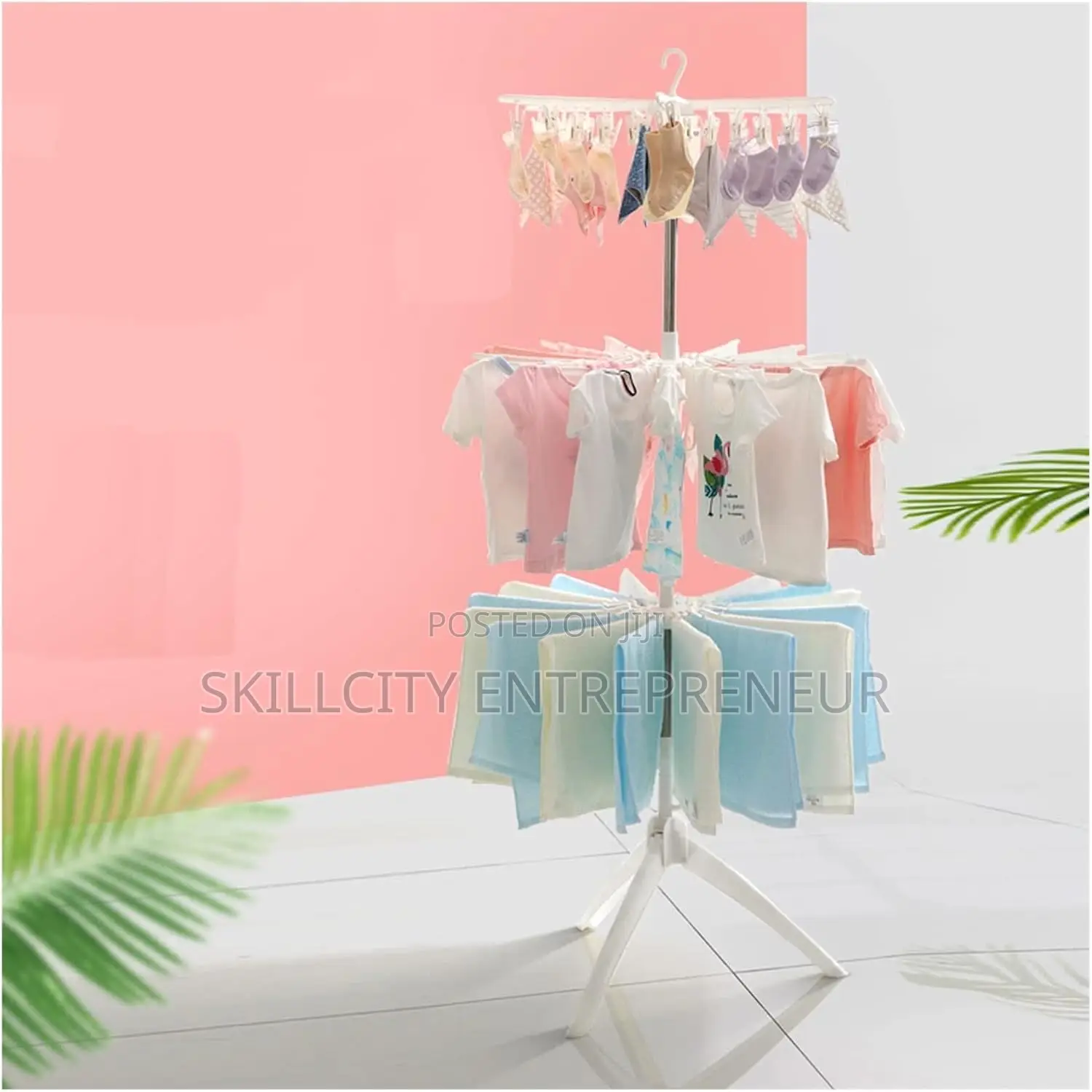 3 Tier Baby Clothes Hanger