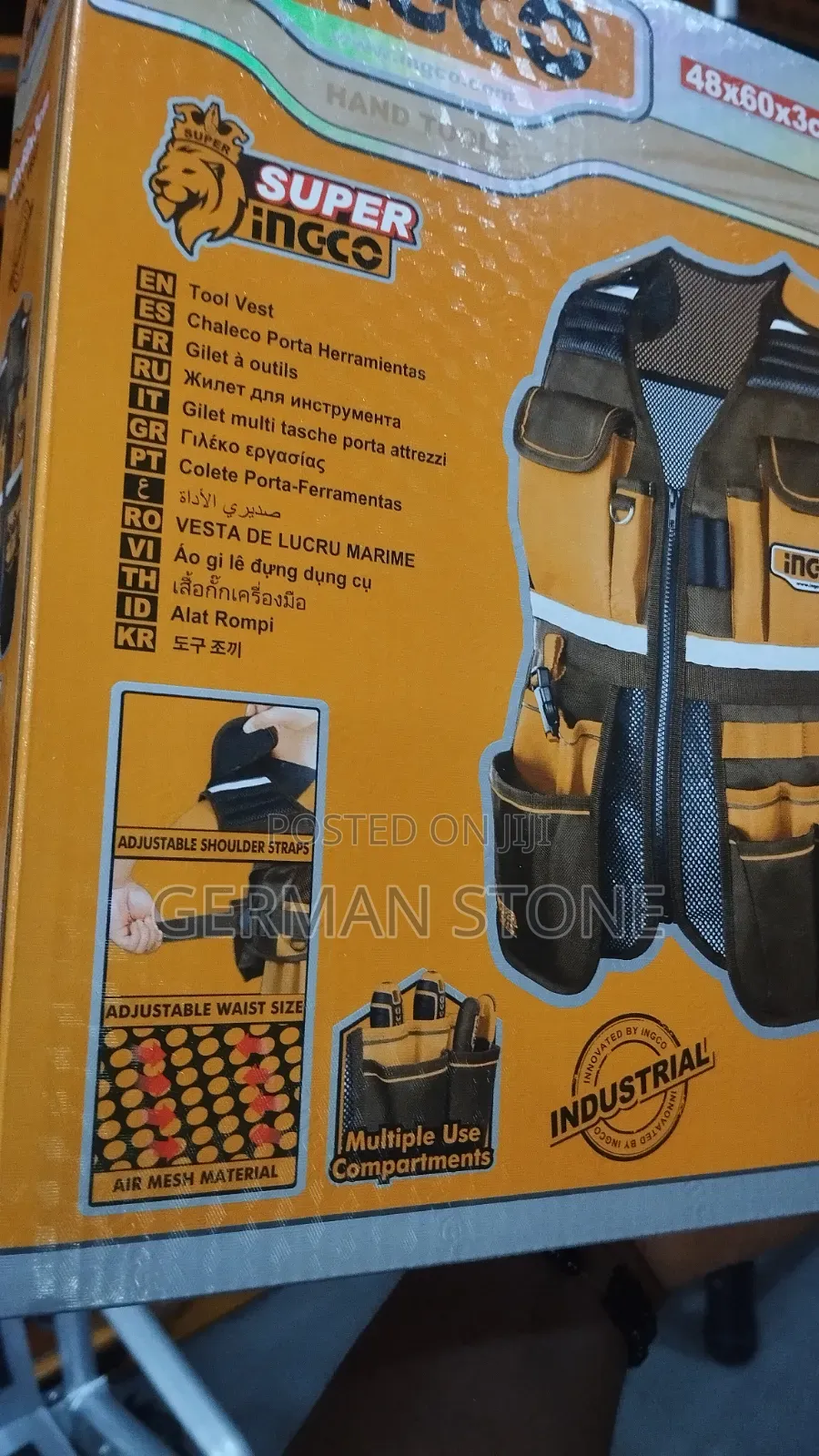 Ingco Industrial Tool Vest