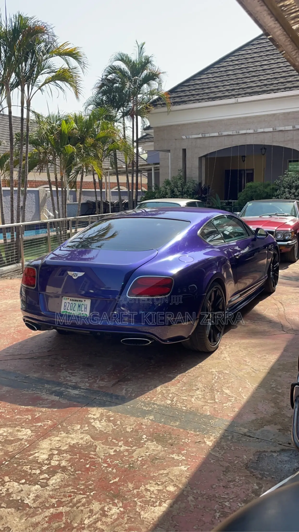 Bentley Continental 2018 Purple