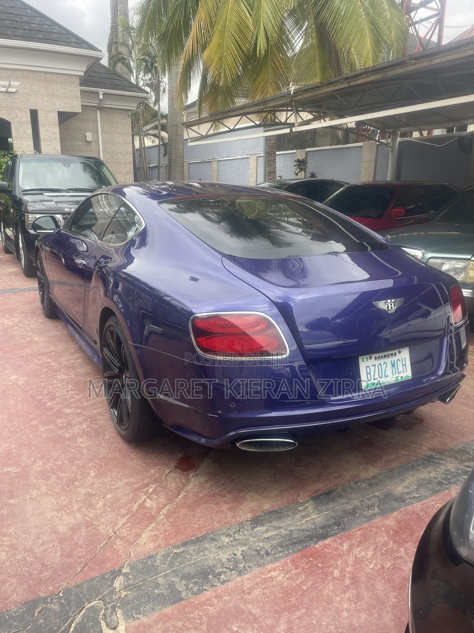 Bentley Continental 2018 Purple