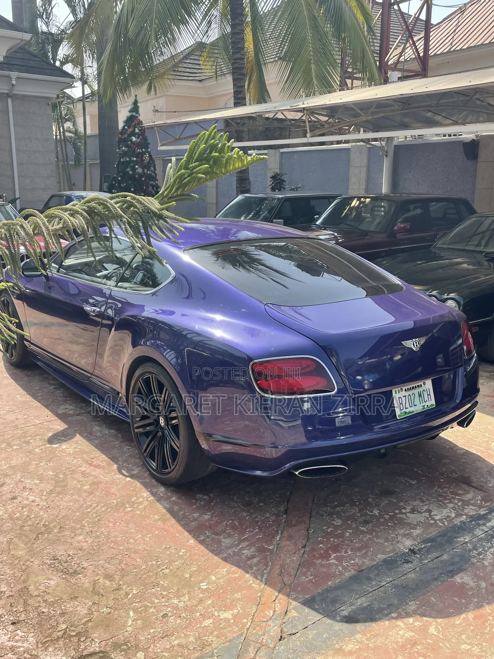 Bentley Continental 2018 Purple