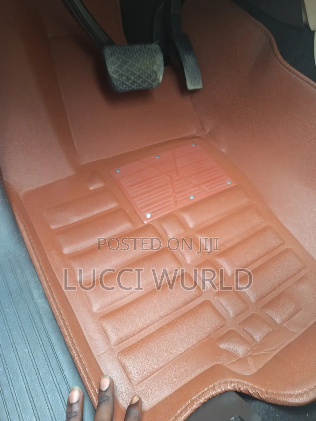Gle/Ml350 Brown Colour Leather Mat