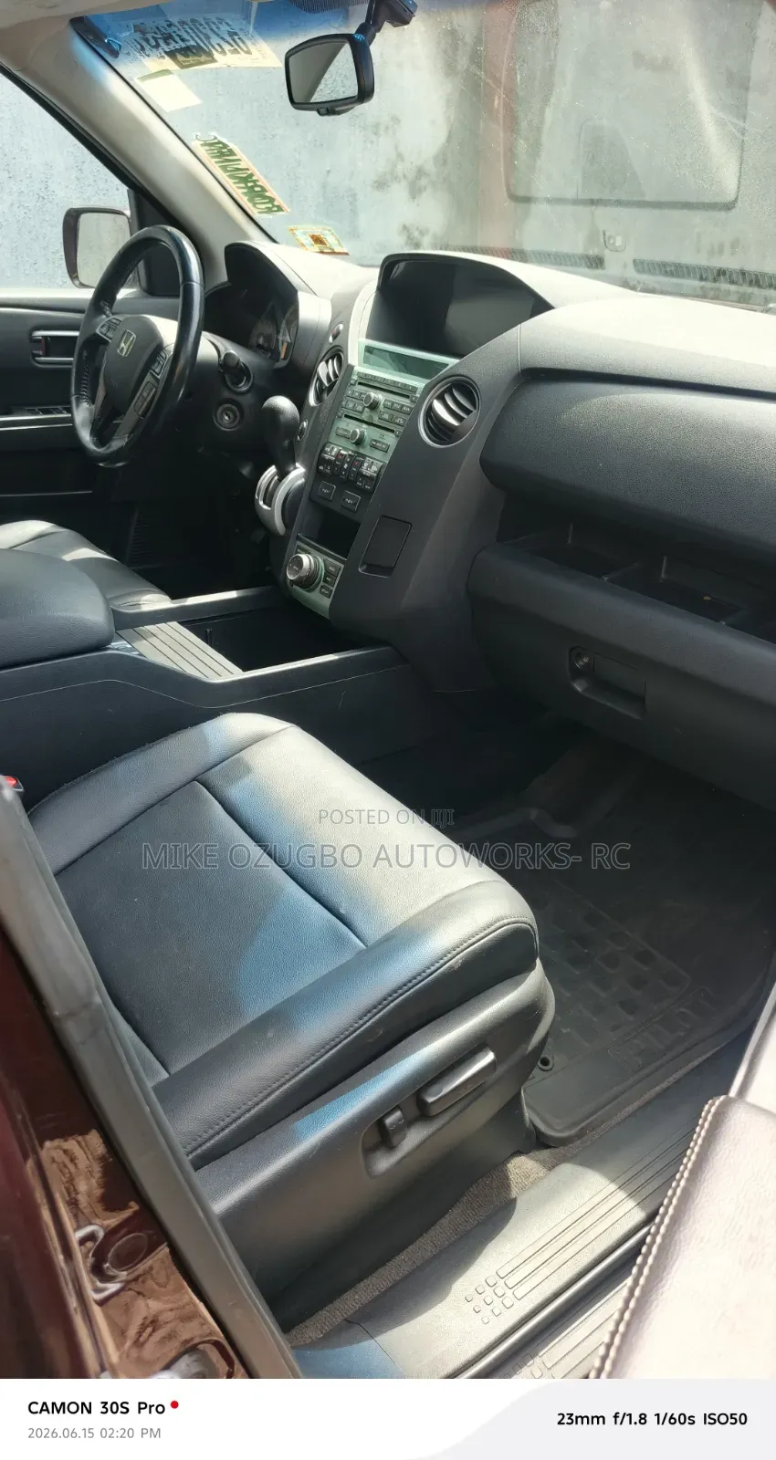 Honda Pilot 2011 Burgundy