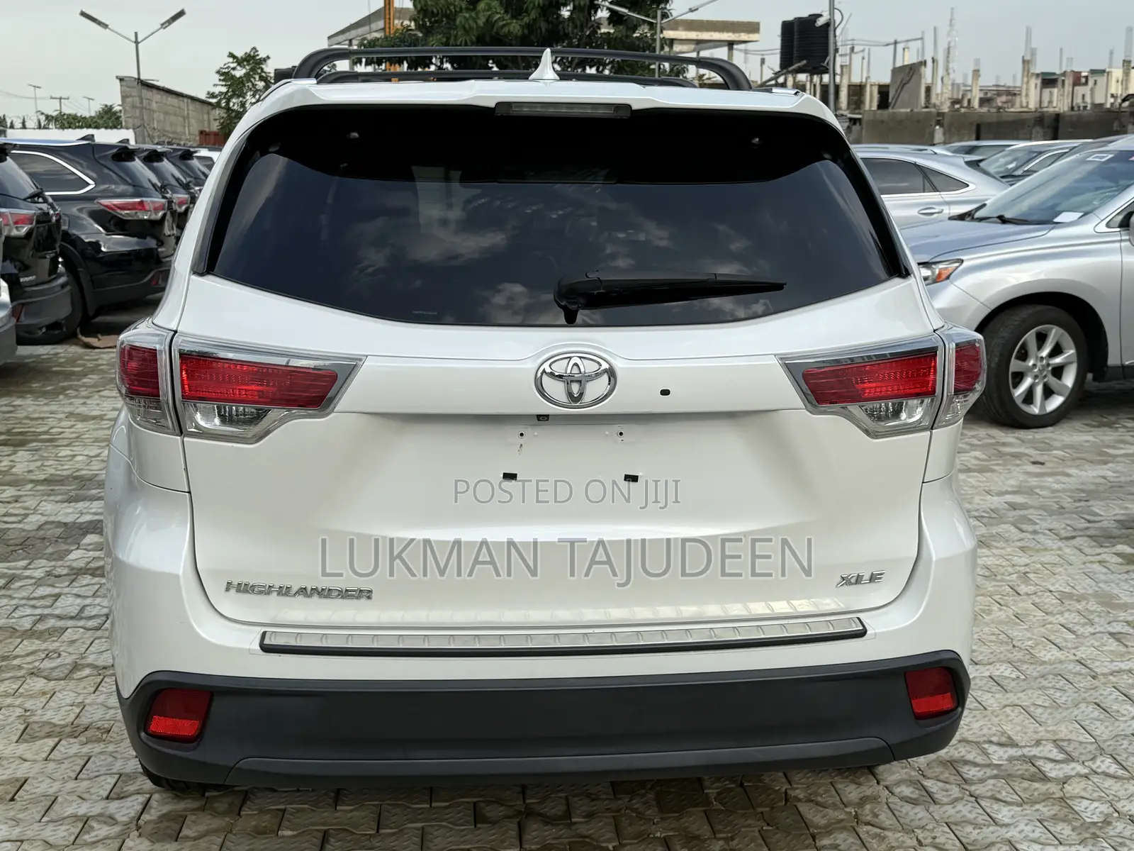 Toyota Highlander XLE V6 4x2 (3.5L 6cyl 6A) 2016 White