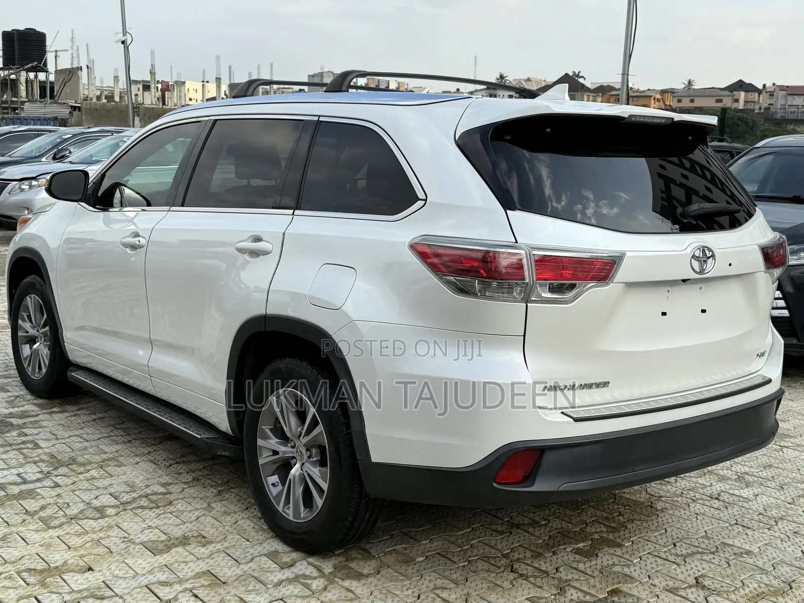 Toyota Highlander XLE V6 4x2 (3.5L 6cyl 6A) 2016 White