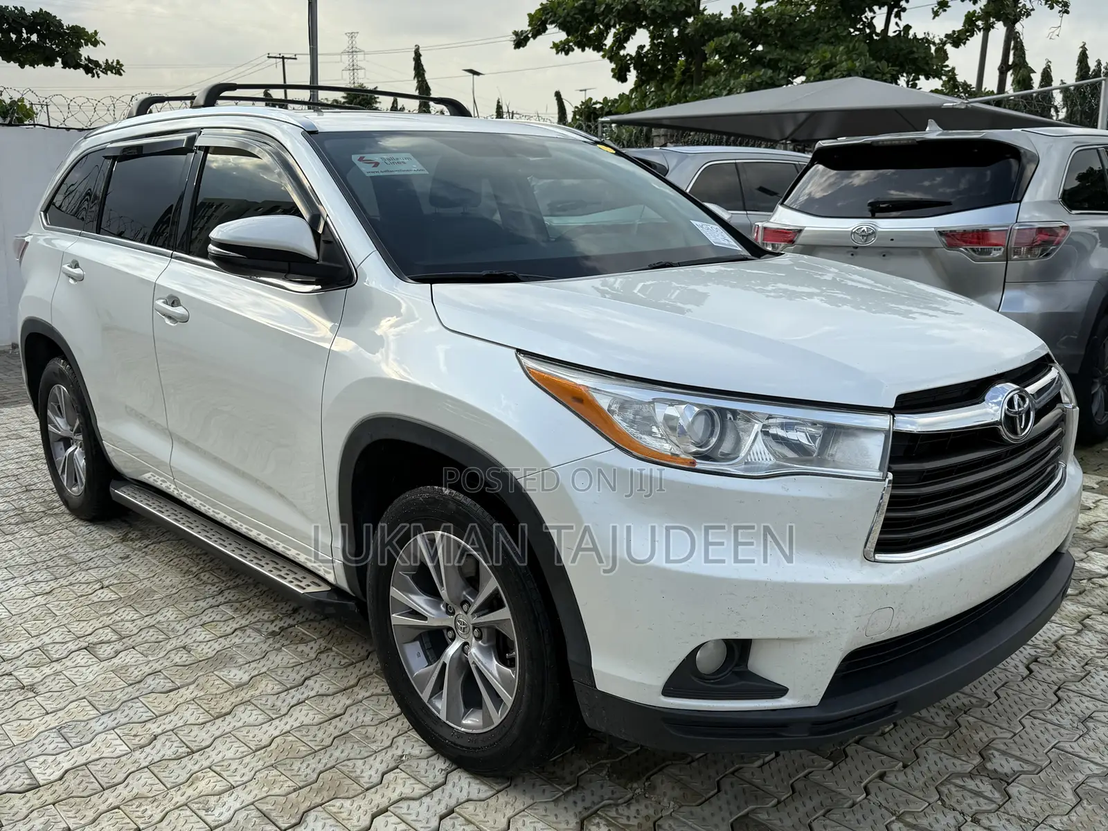 Toyota Highlander XLE V6 4x2 (3.5L 6cyl 6A) 2016 White