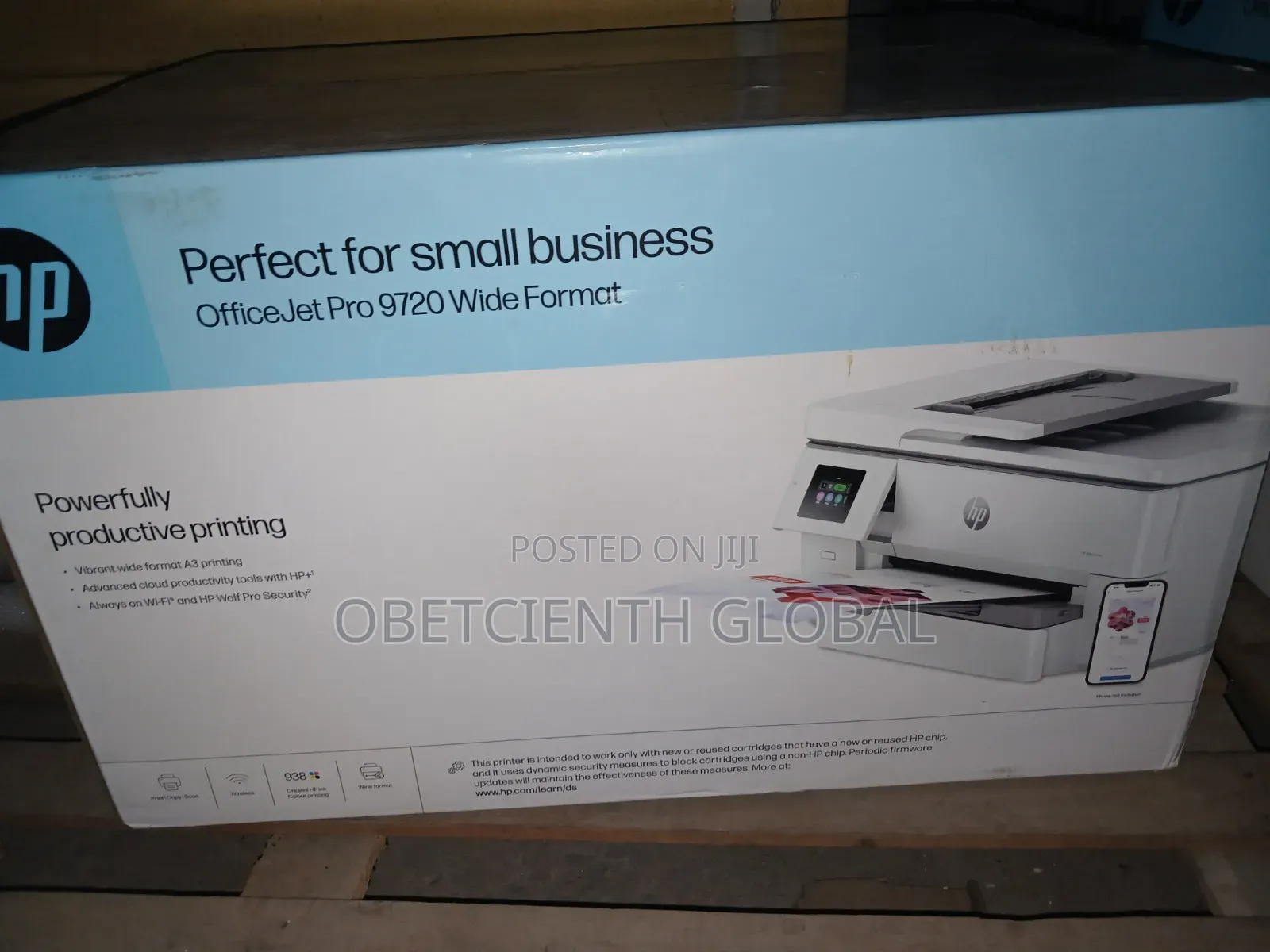 Hp Officejet Pro 9720 Wide Format Printer