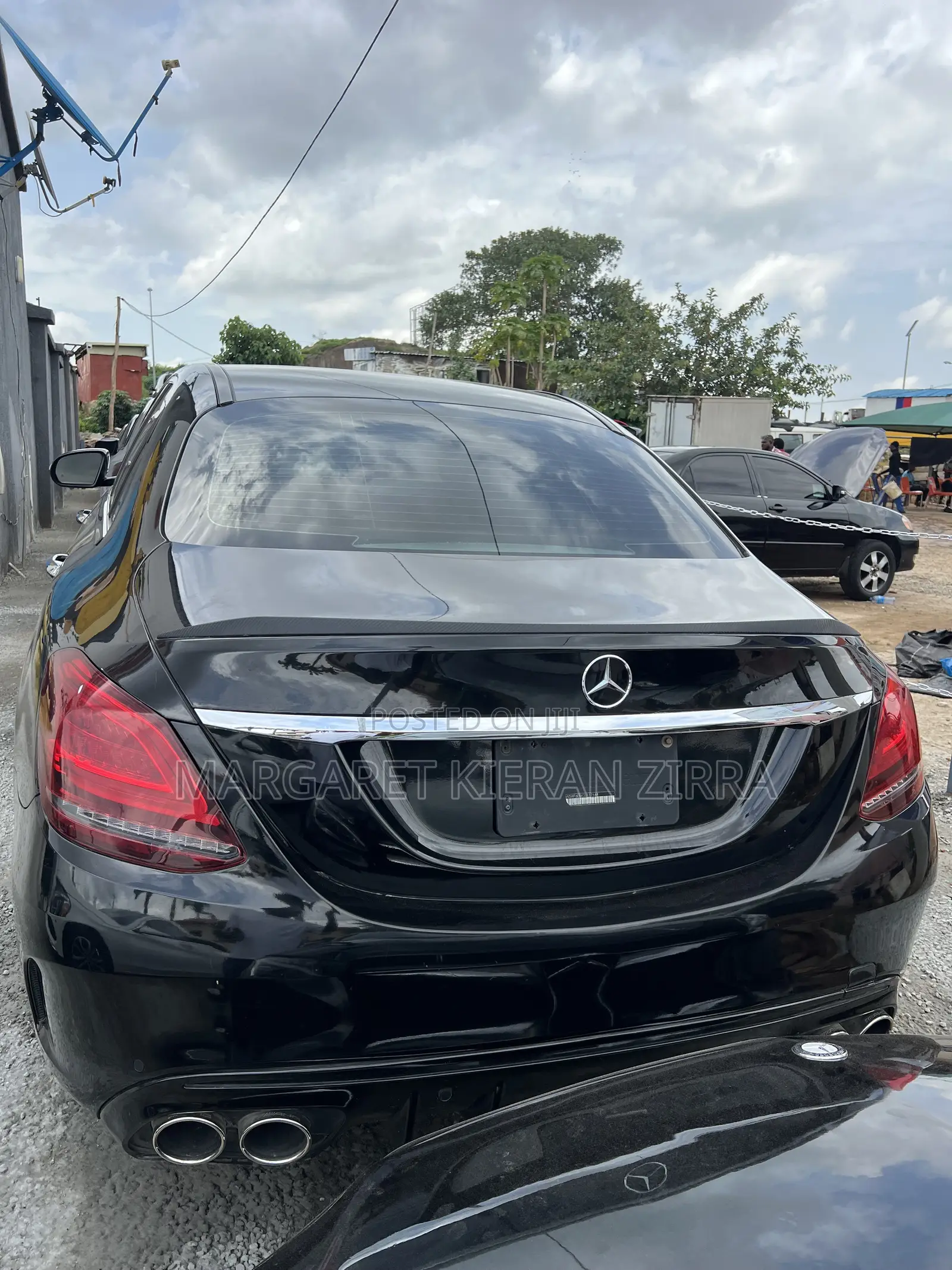Mercedes-Benz C400 4Matic AWD Sedan (3.0L V6 7A) 2015 Black