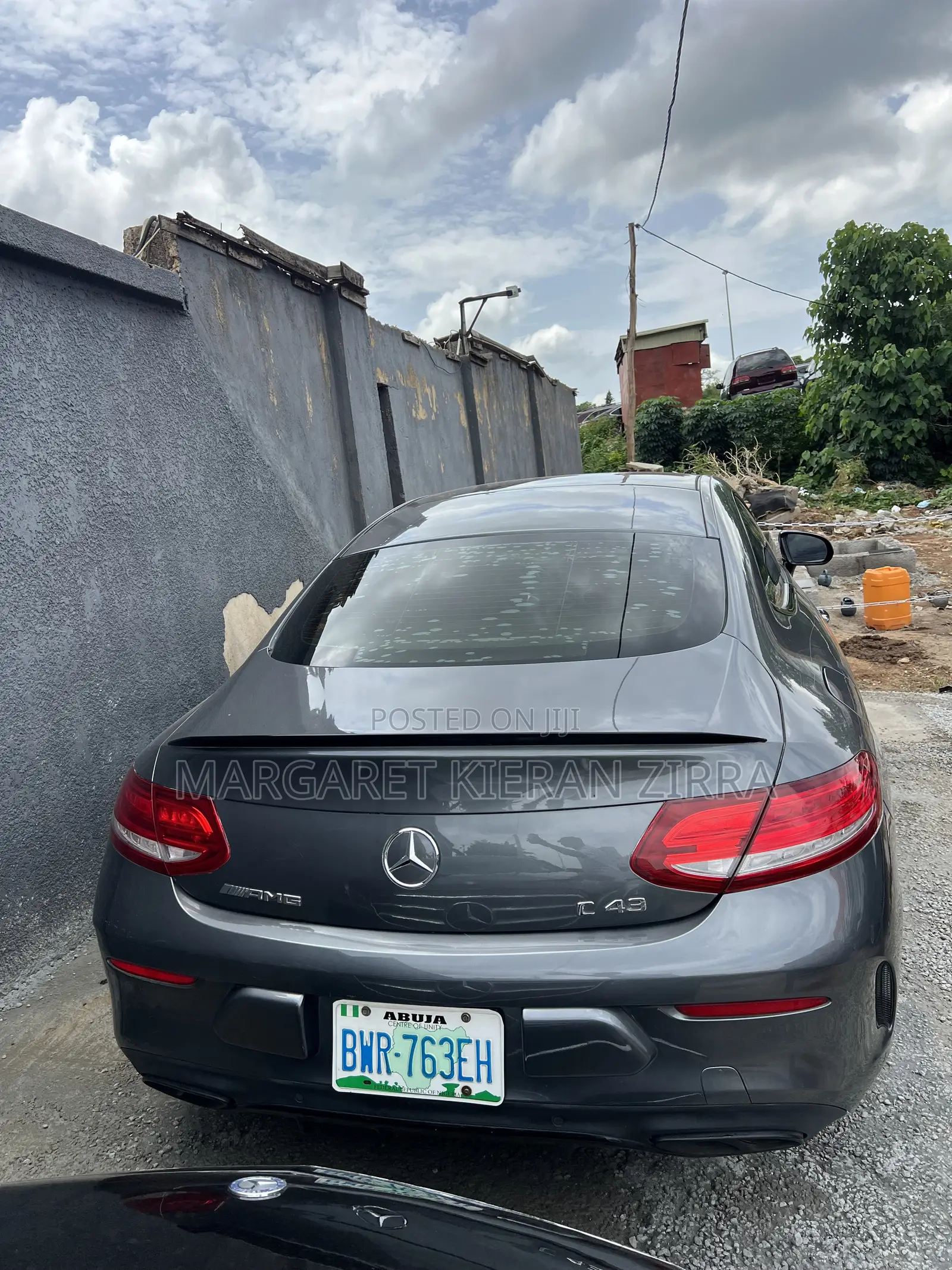 Mercedes-Benz C43 4Matic Coupe AWD (3.0L V6 9AM) 2017 Gray