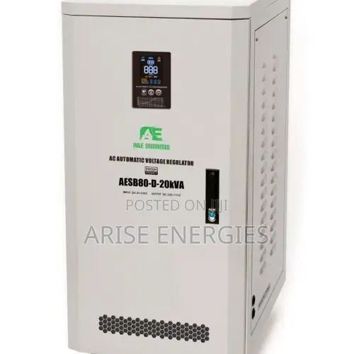 A E Dunamis 20kva Single-phase Servo Voltage Stabilizer (80v-260v)