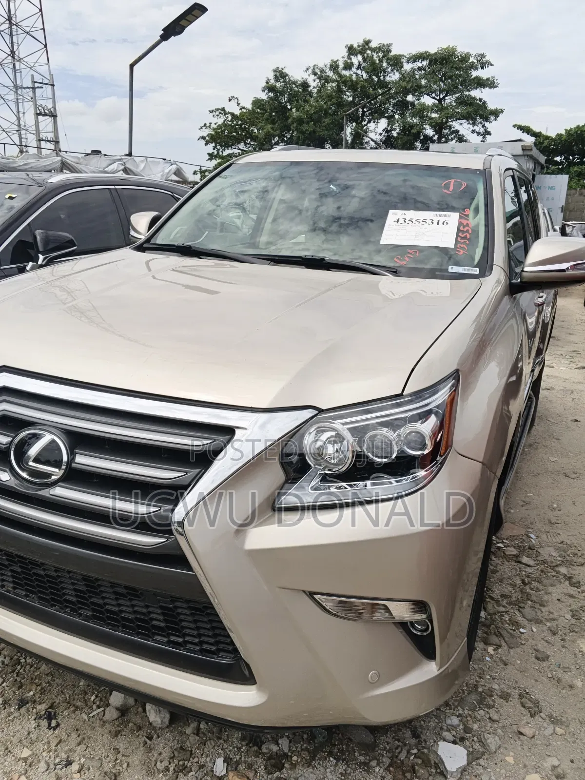 Lexus GX 2012 Gold