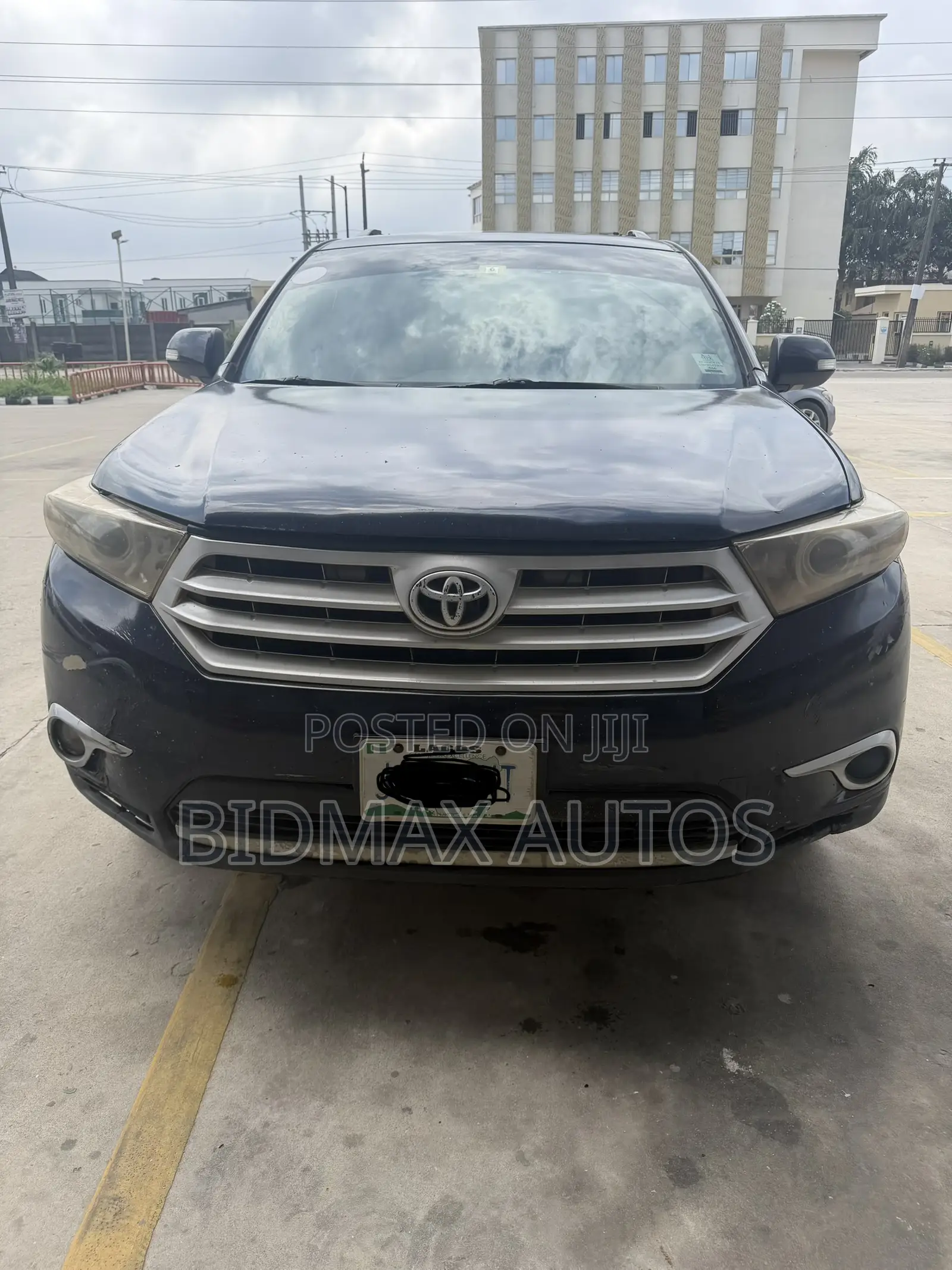 Toyota Highlander Sport 2009 Blue