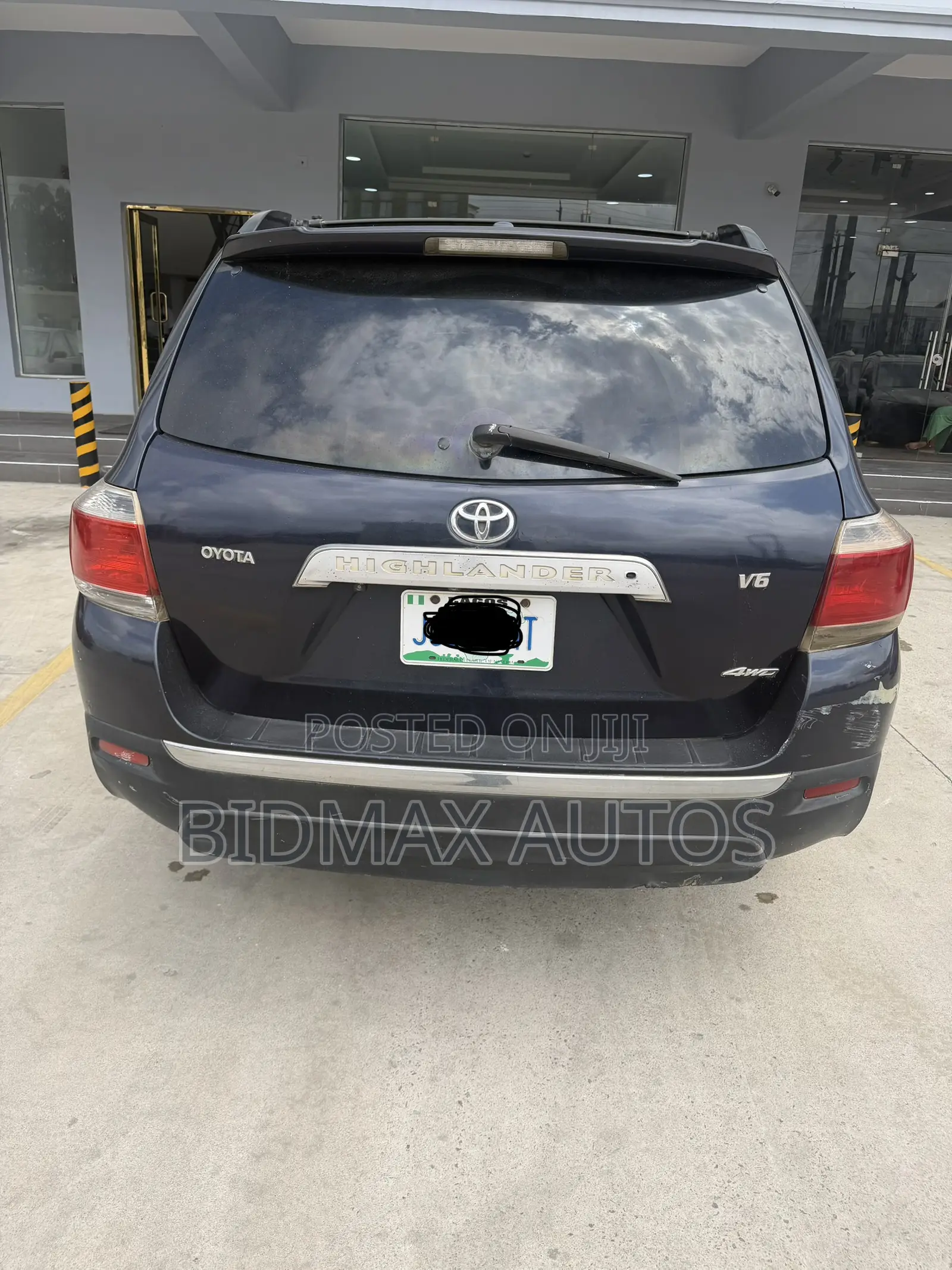 Toyota Highlander Sport 2009 Blue