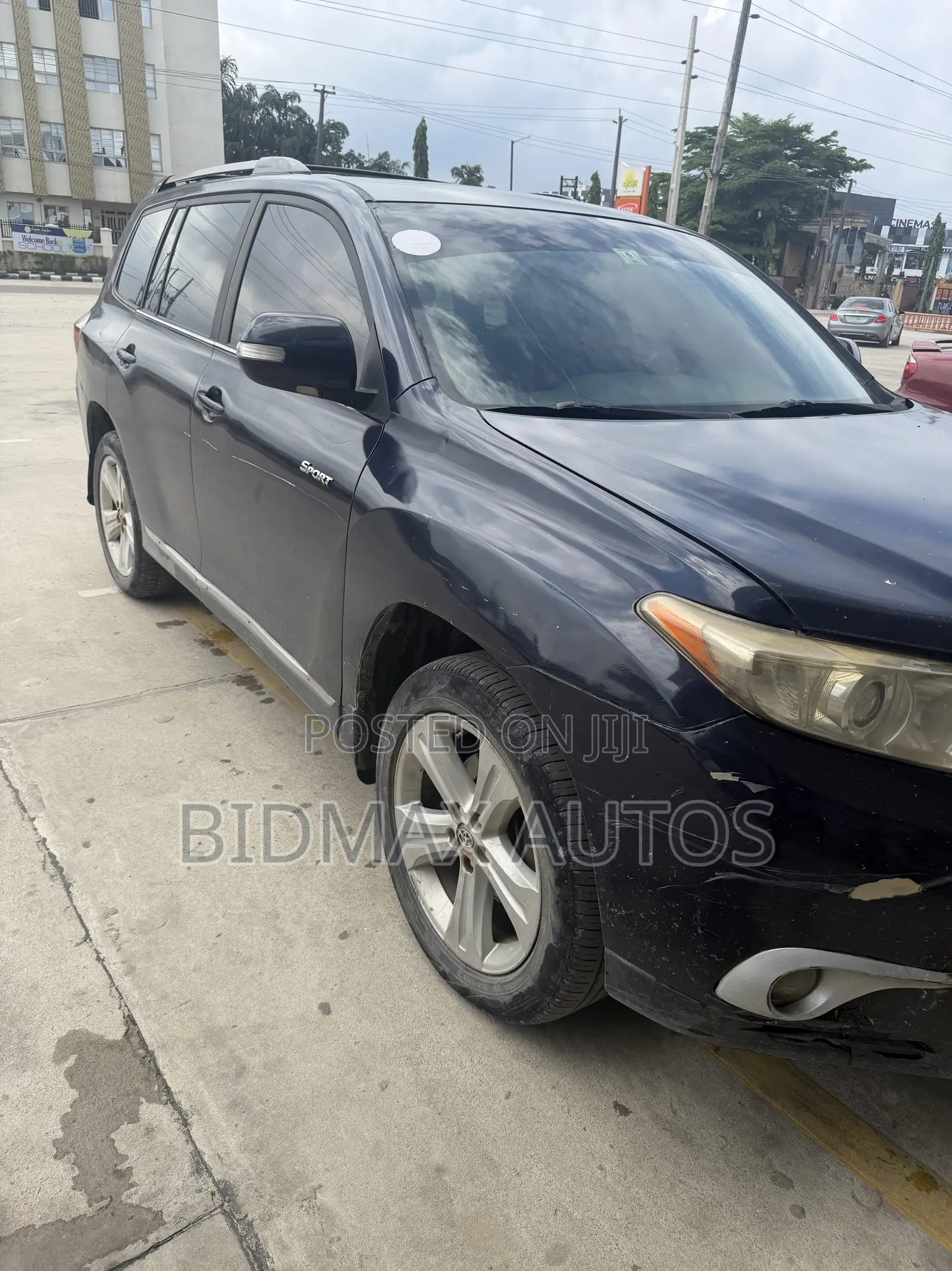 Toyota Highlander Sport 2009 Blue