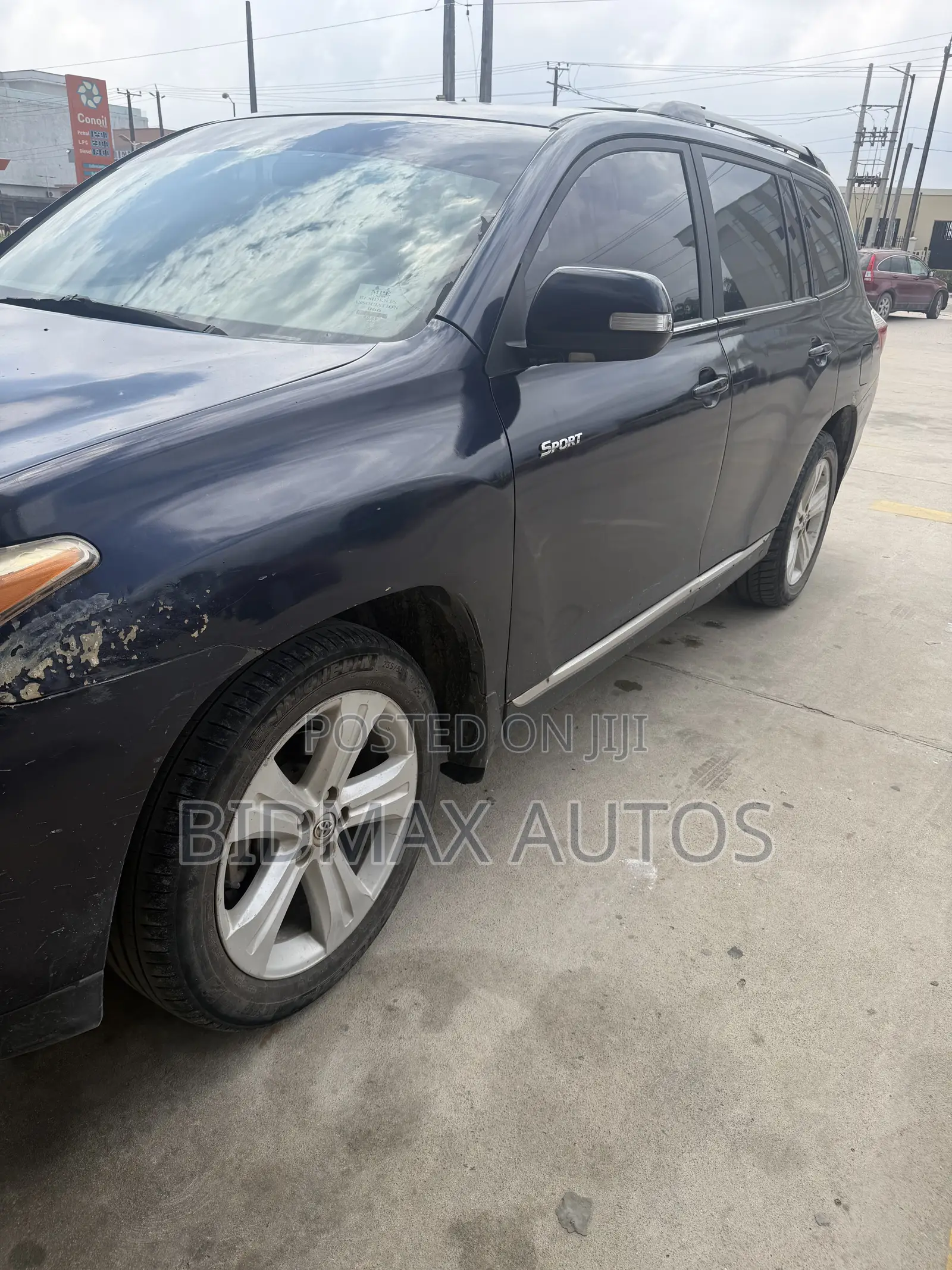 Toyota Highlander Sport 2009 Blue