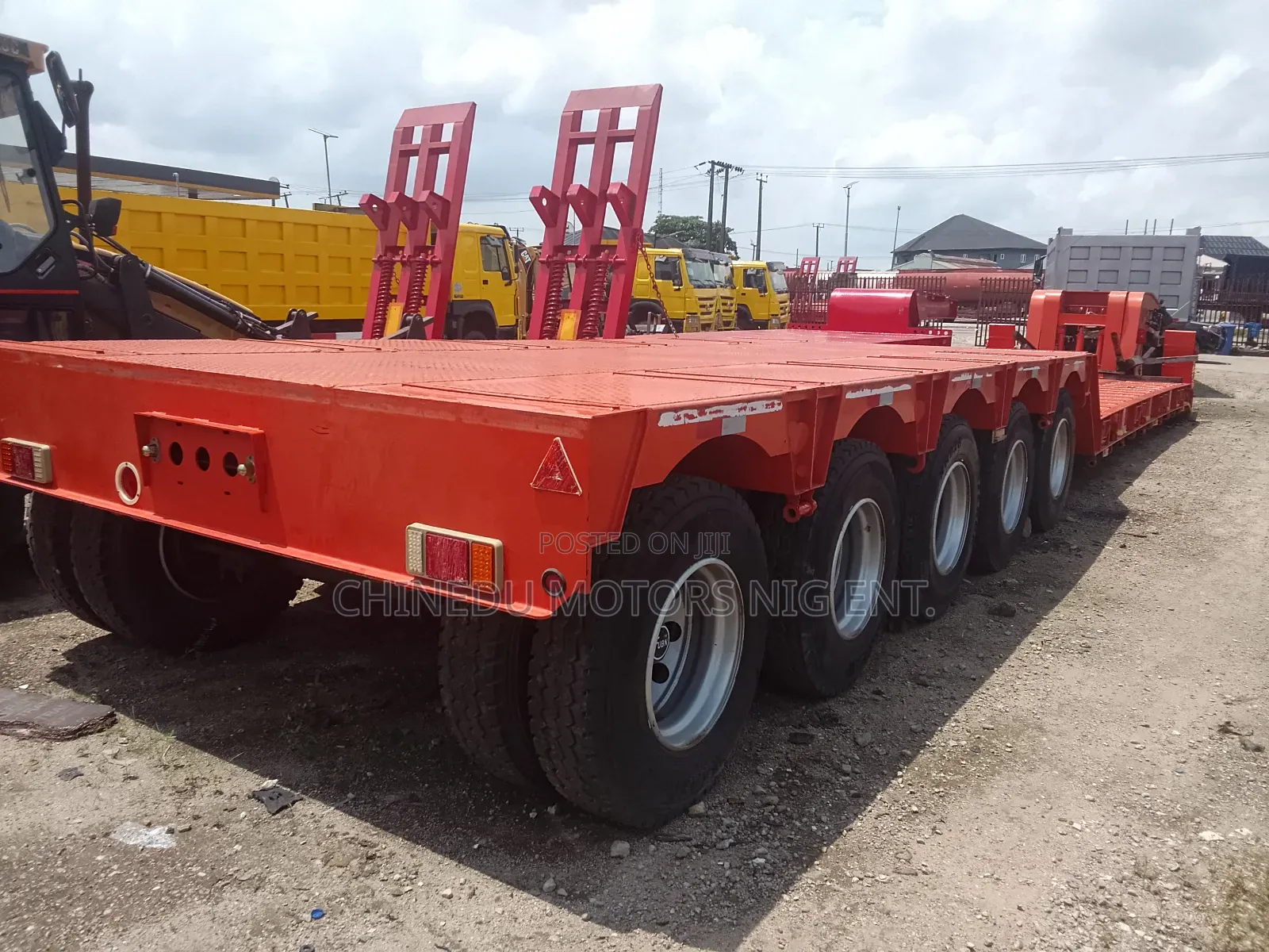 Lowbed 140 Tons Front Loading 16 Tyres