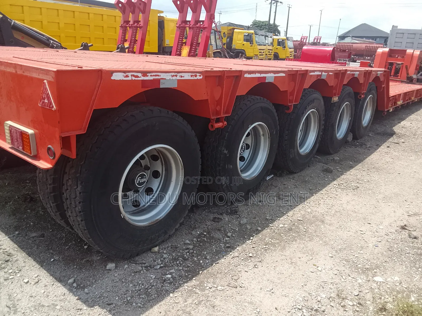 Lowbed 140 Tons Front Loading 16 Tyres