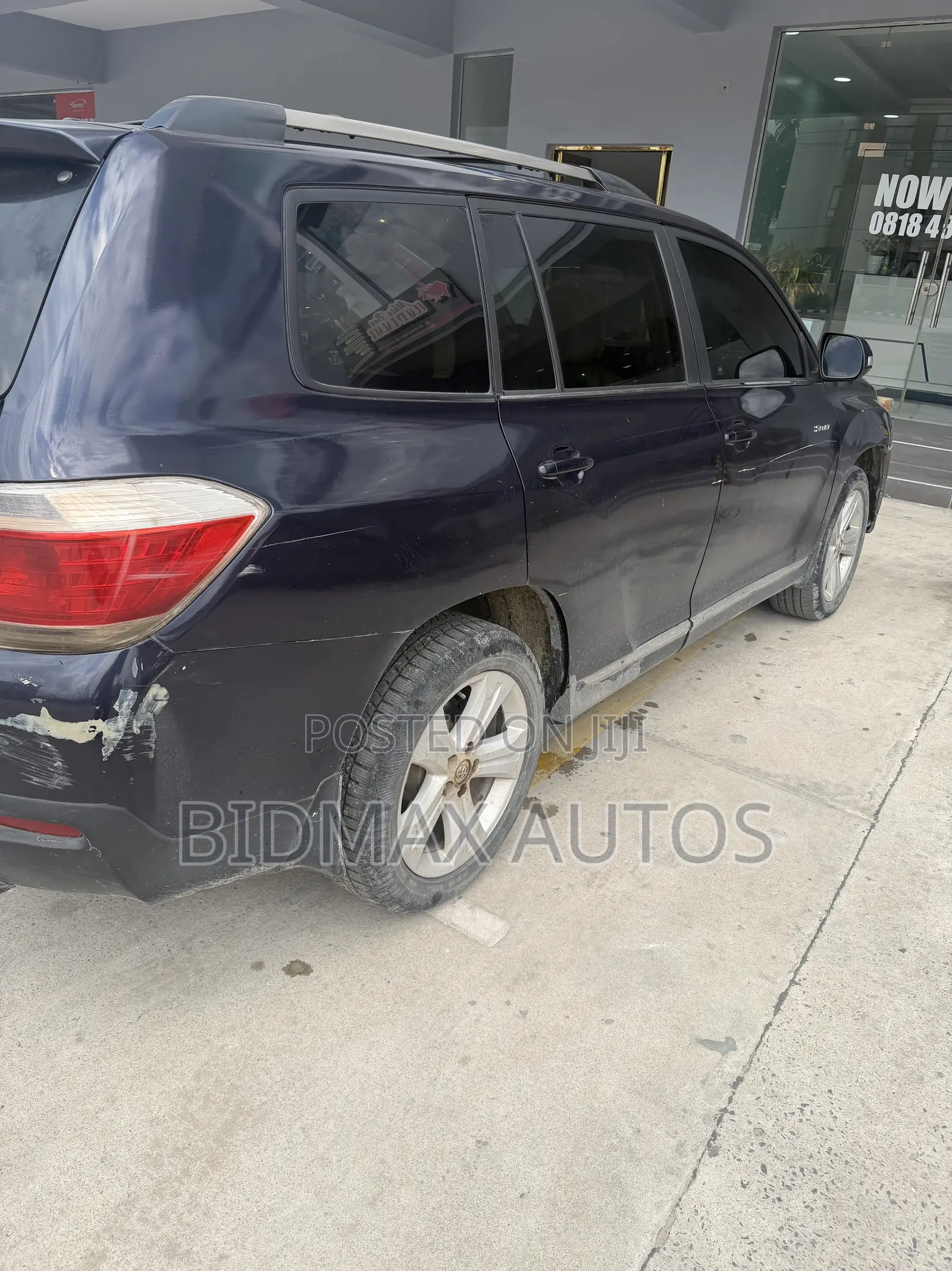 Toyota Highlander Sport 2009 Blue
