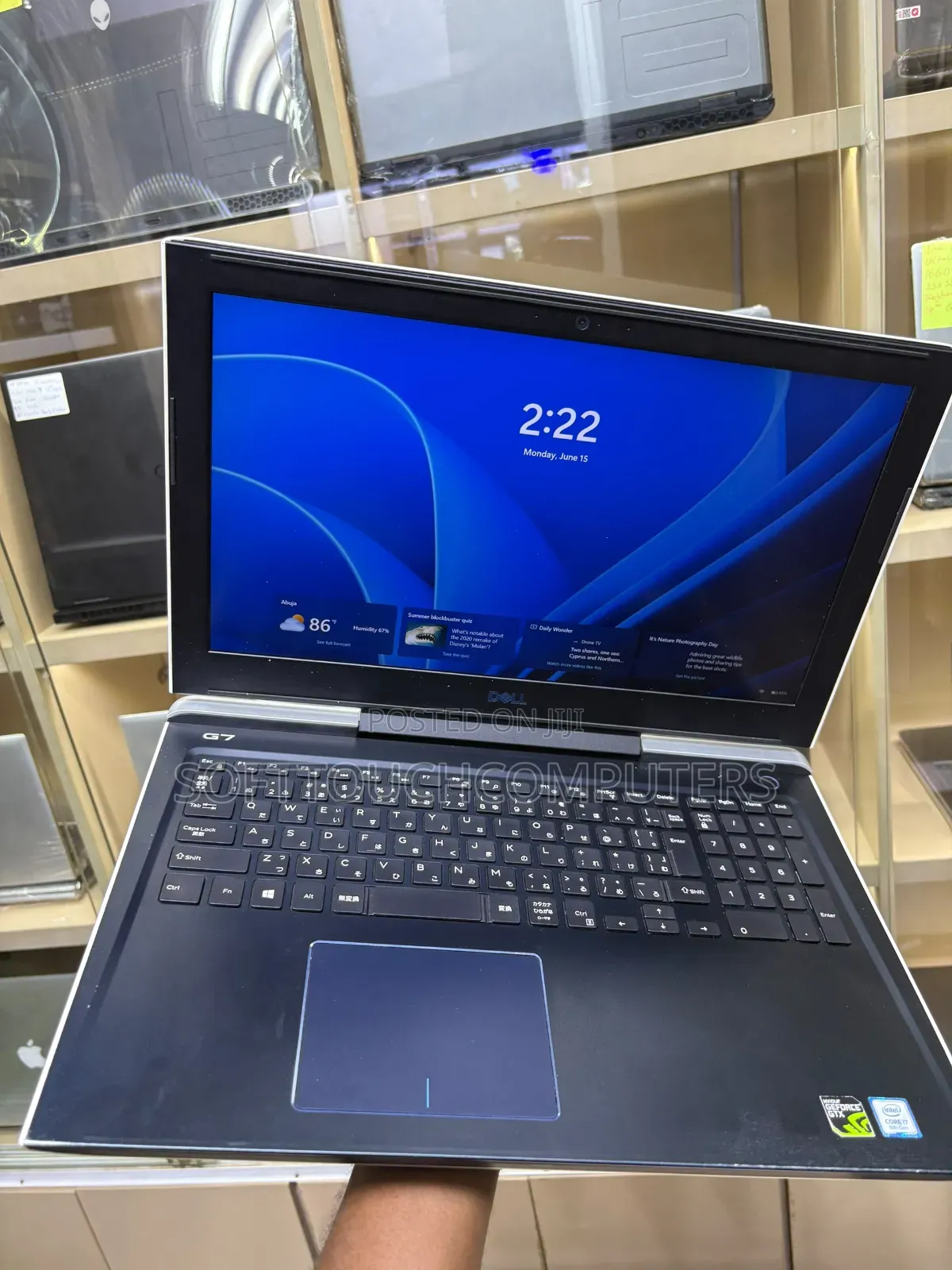 Laptop Dell G7 15 7590 16GB Intel Core i7 SSD 512GB