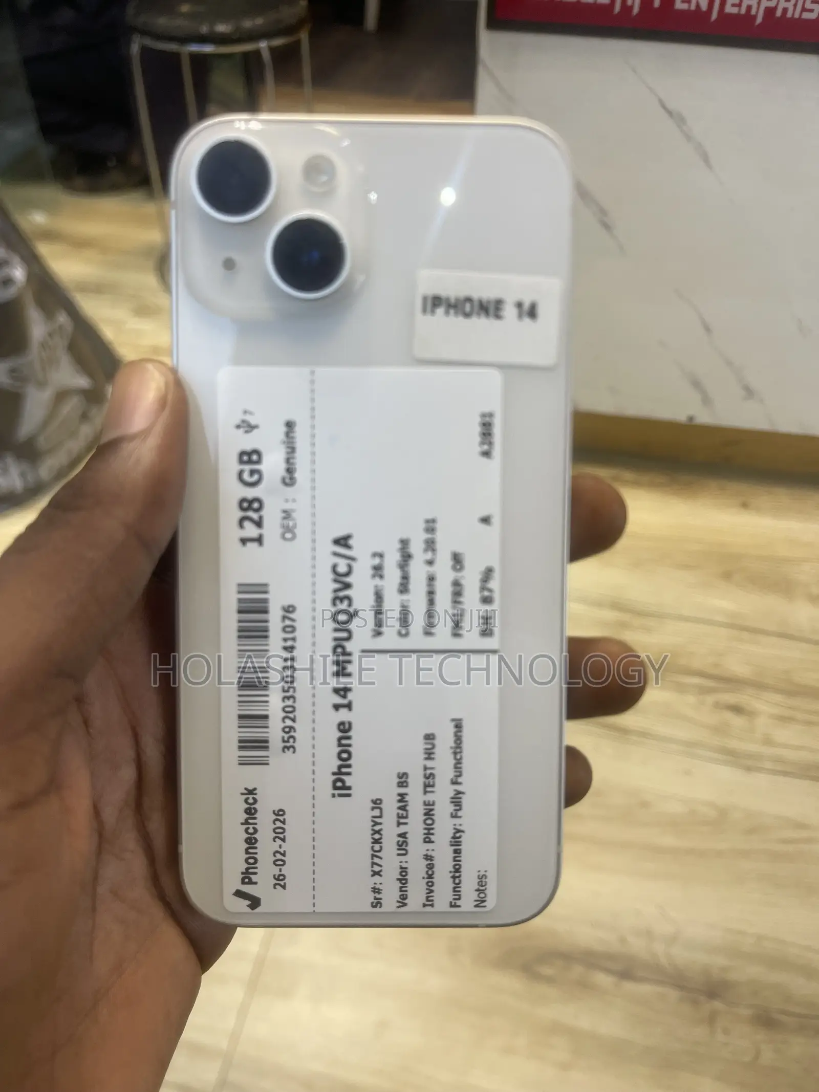 Apple iPhone 14 128 GB White
