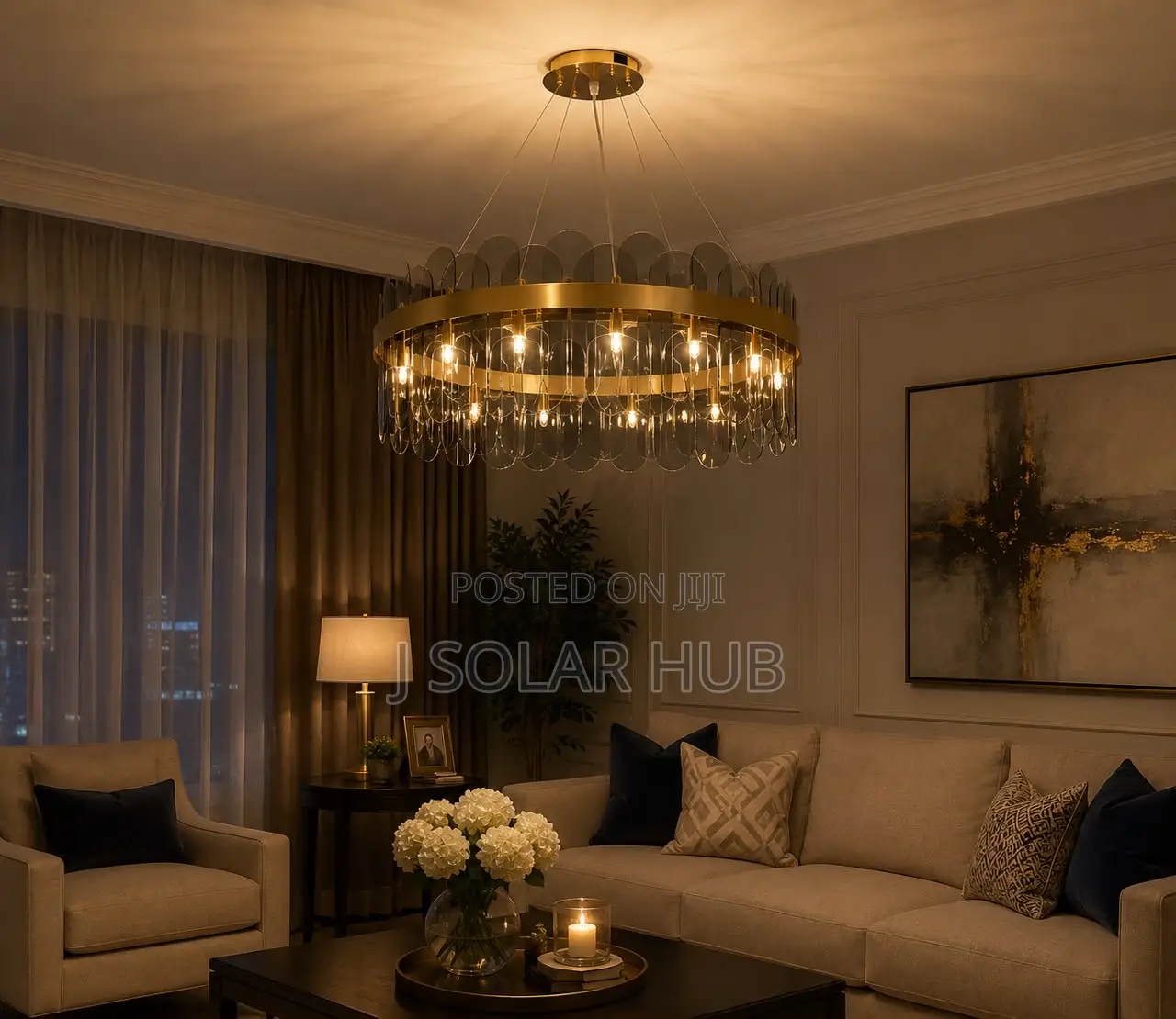Luxury Modern Crystal Chandelier