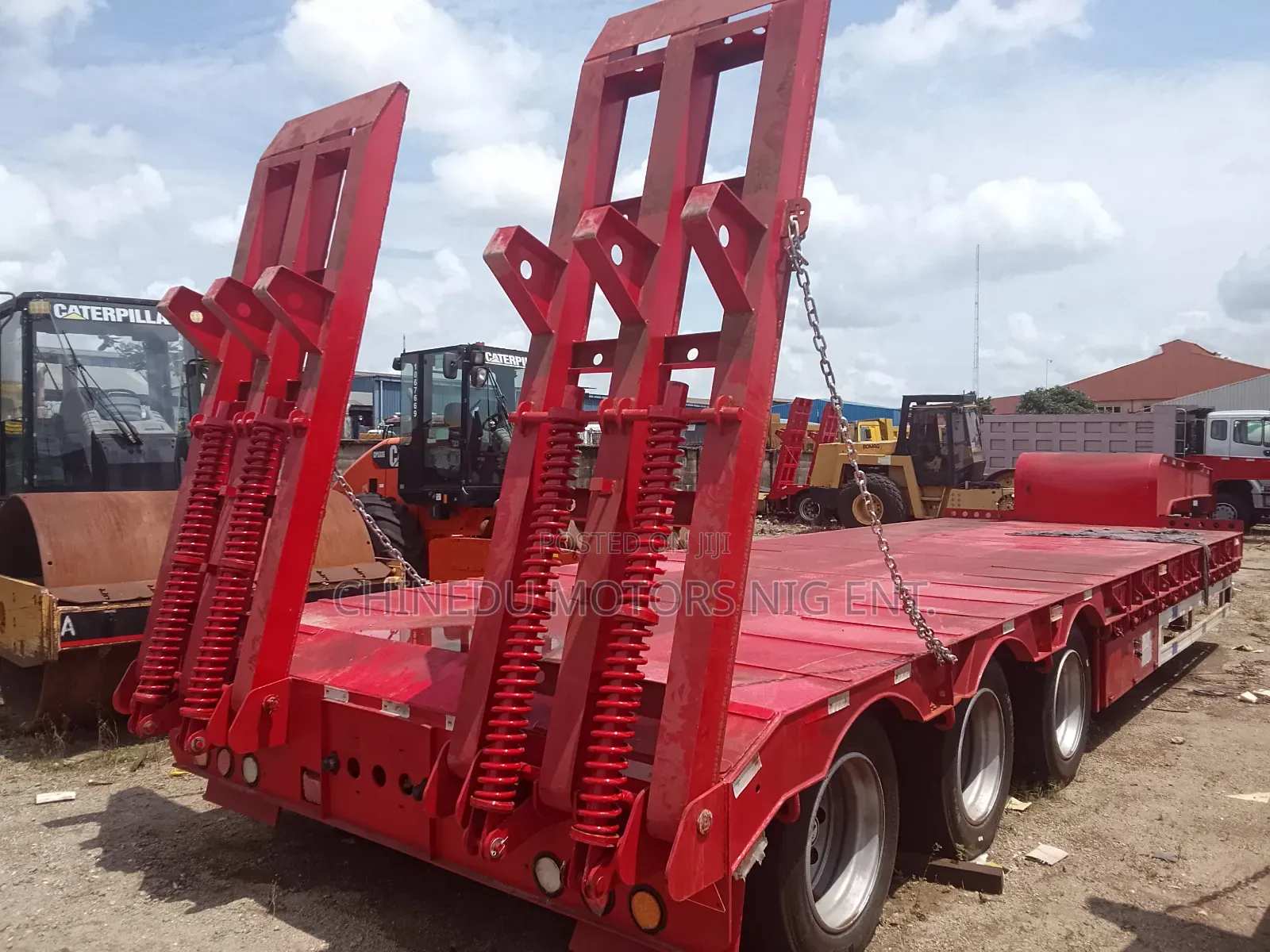 Lowbed 80 Tons Back Loading