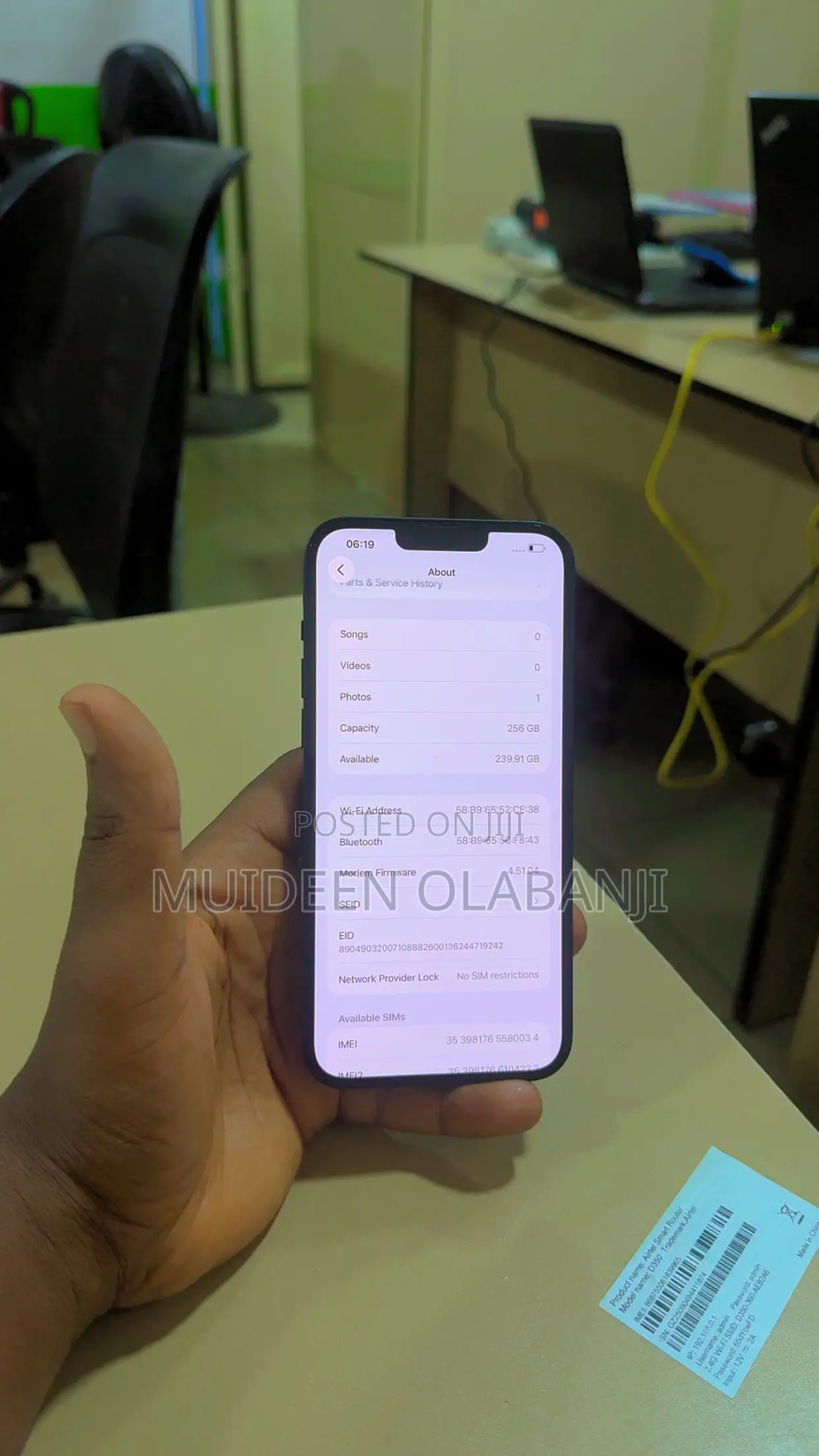 Apple iPhone 14 Plus 256 GB Blue