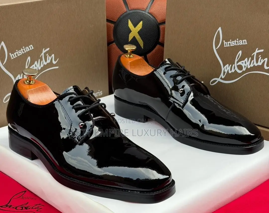Salvatore Louboutin Quality Luxury Men Genuine Leather Corporate Shoe