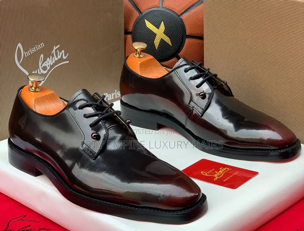 Salvatore Louboutin Quality Luxury Men Genuine Leather Corporate Shoe