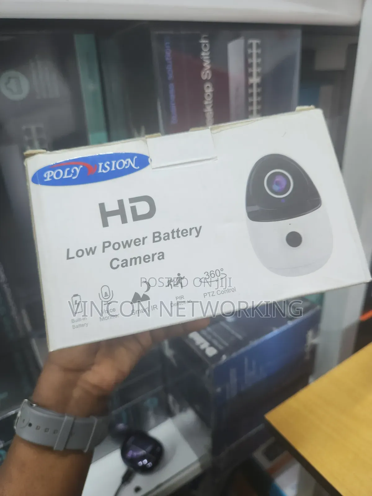 Polyvision Hd Indoor Low Power Battery Camera