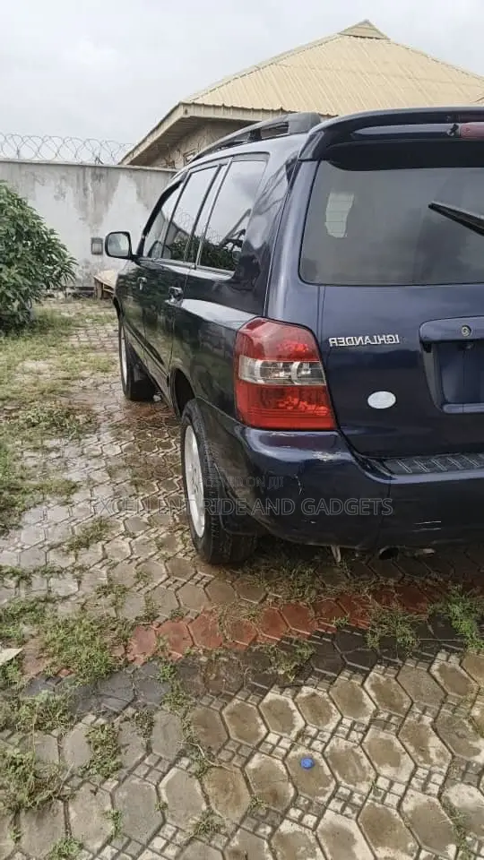Toyota Highlander Limited V6 2006 Blue
