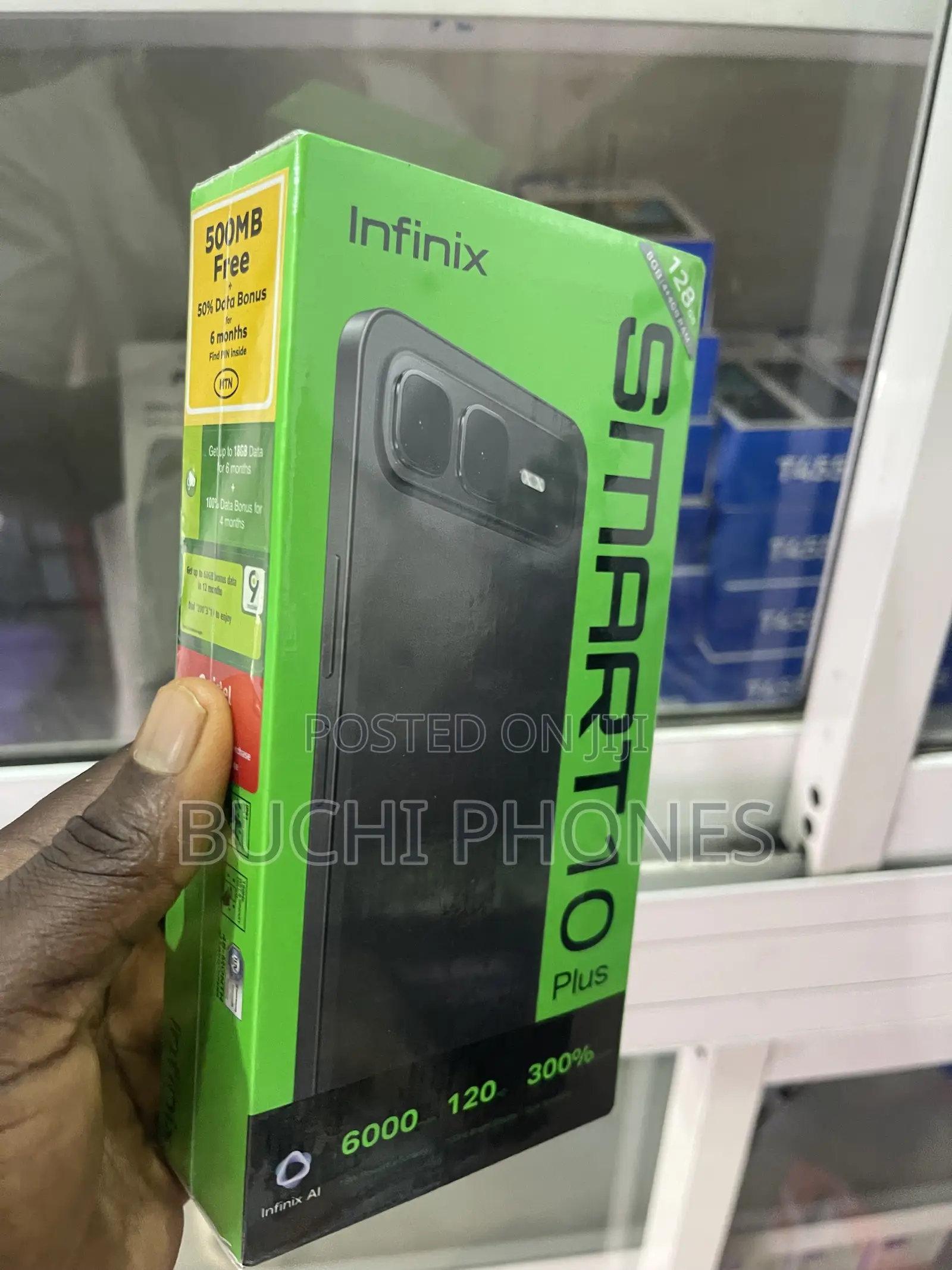 New Infinix Smart 10 Plus 128 GB Black