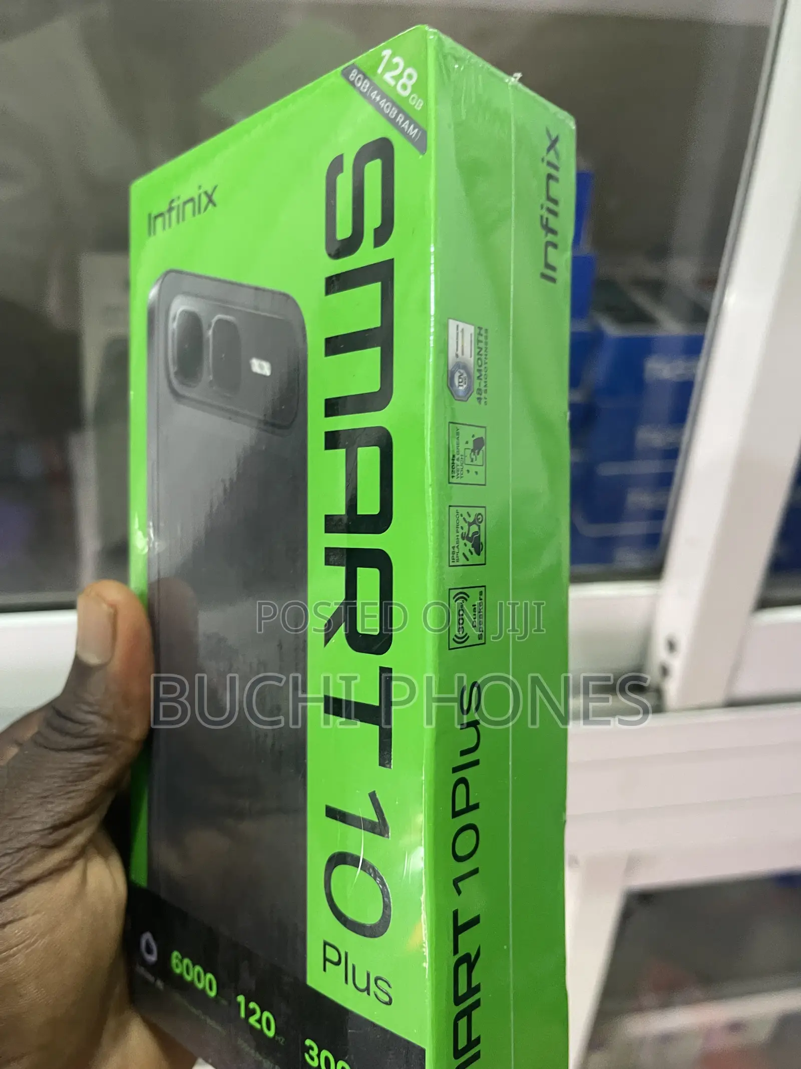 New Infinix Smart 10 Plus 128 GB Black