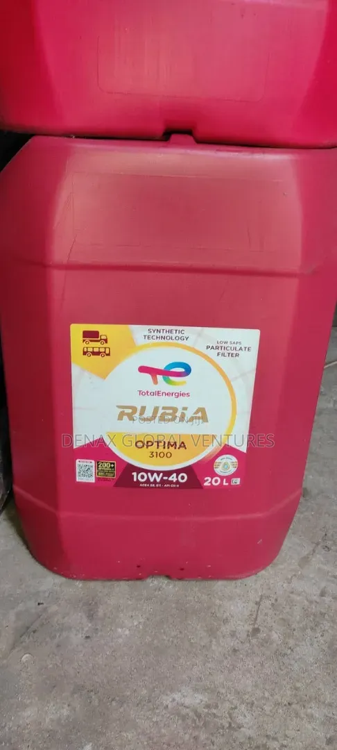Total Rubia Optimal 3100 10w40 Premium Semi-Synthetic Engine Oil 20l