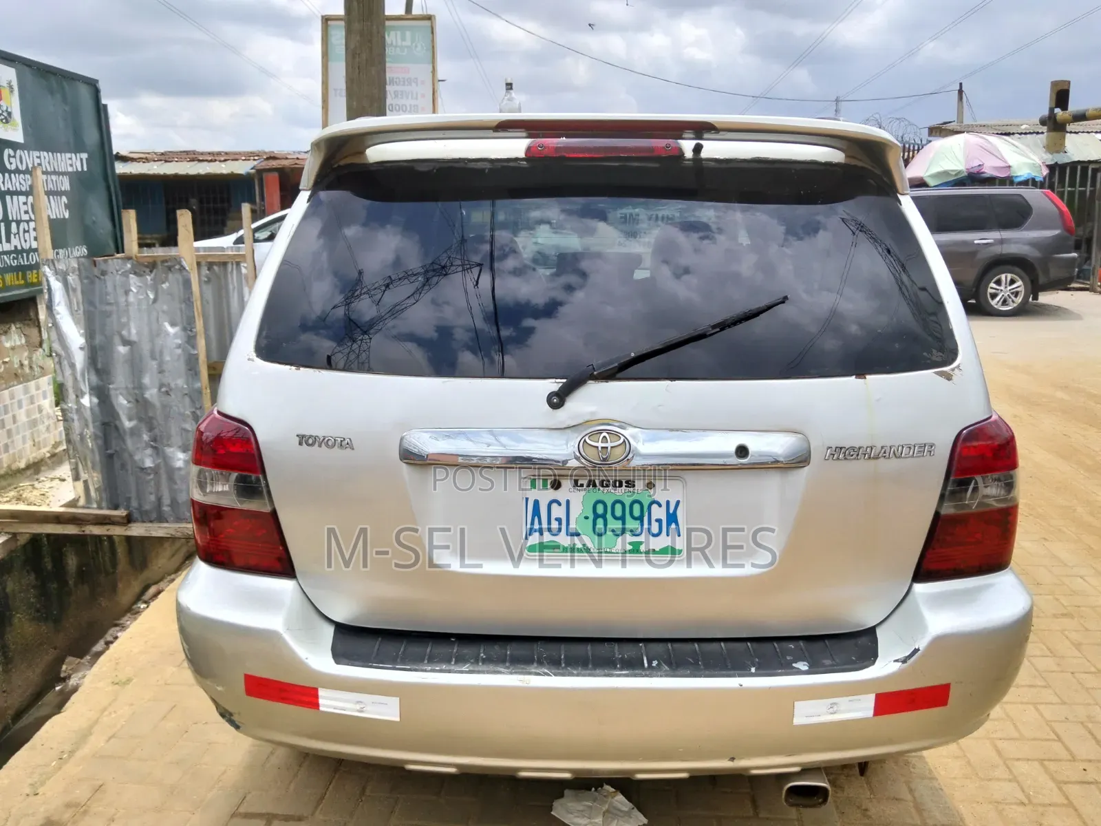 Toyota Highlander 2004 Silver
