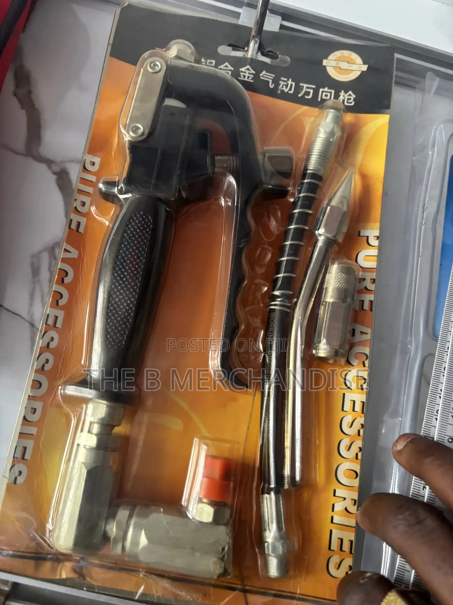 Aluminum Pneumatic Grease Gun Kit