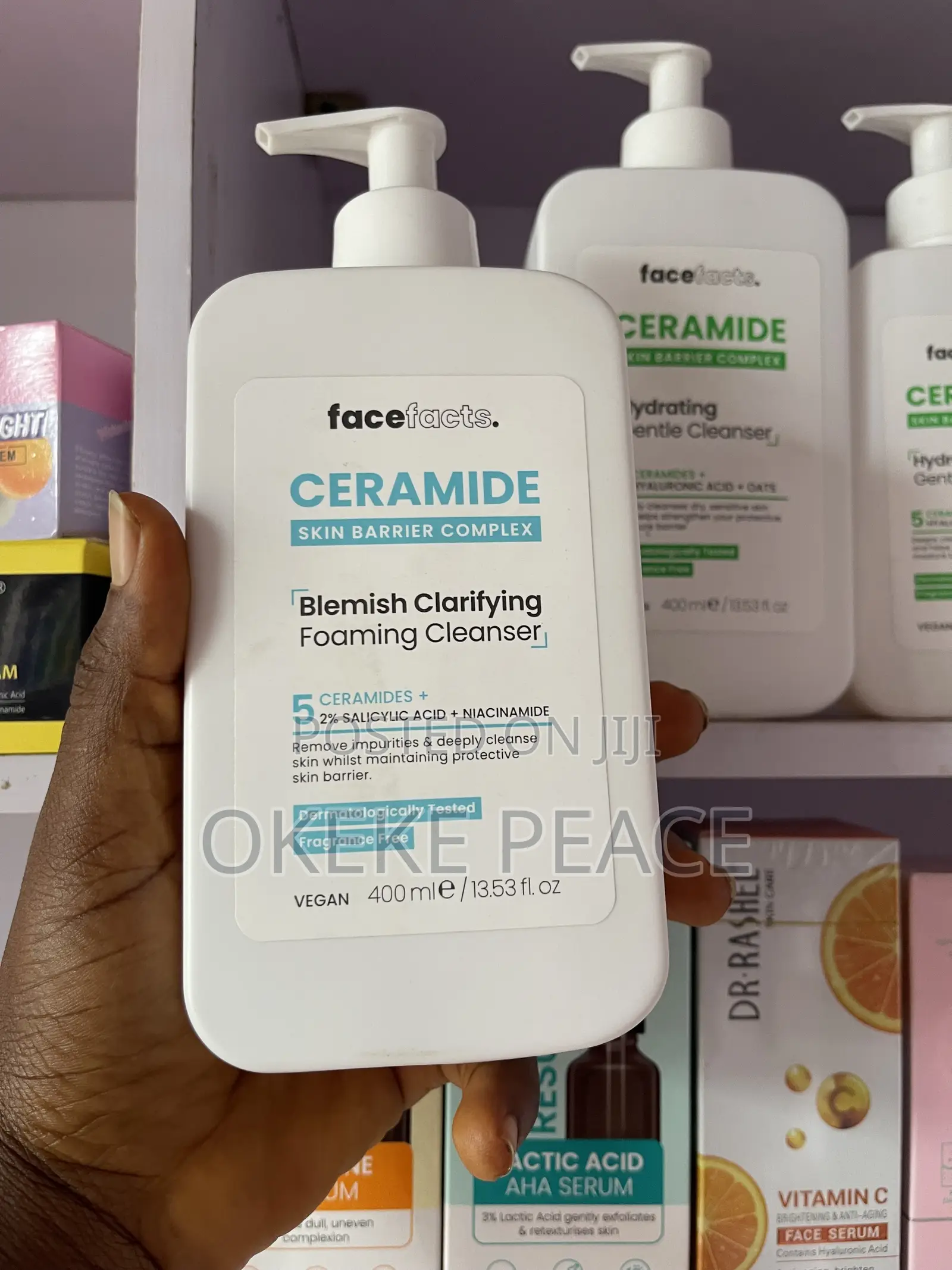 Ceramide Hydrating/Blemish Facewash