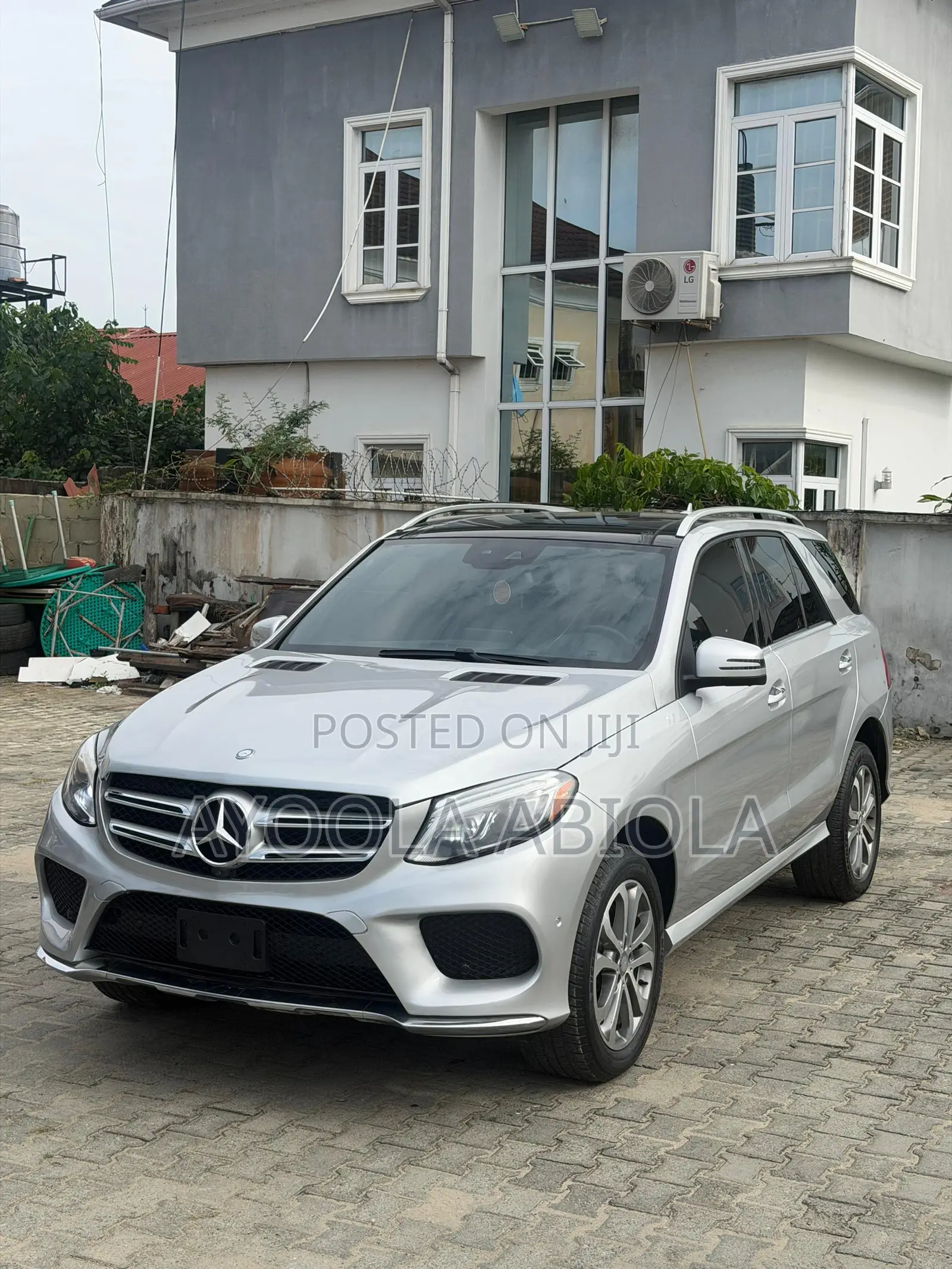 Mercedes-Benz GLE-Class GLE 400 4MATIC 2017 Silver