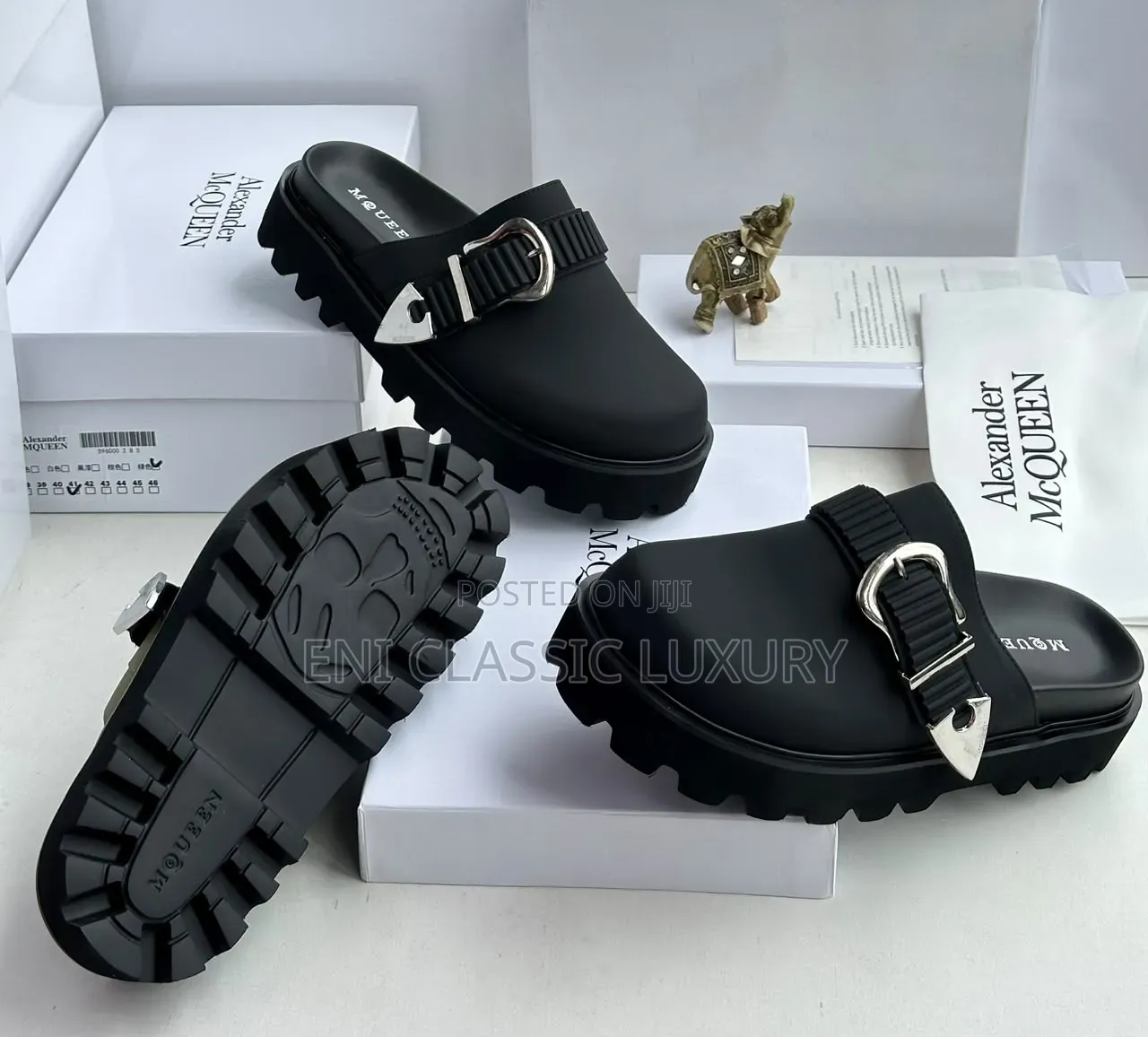 Top Notch Luxury Men's Half Shoes Alexander McQueen Well Banded